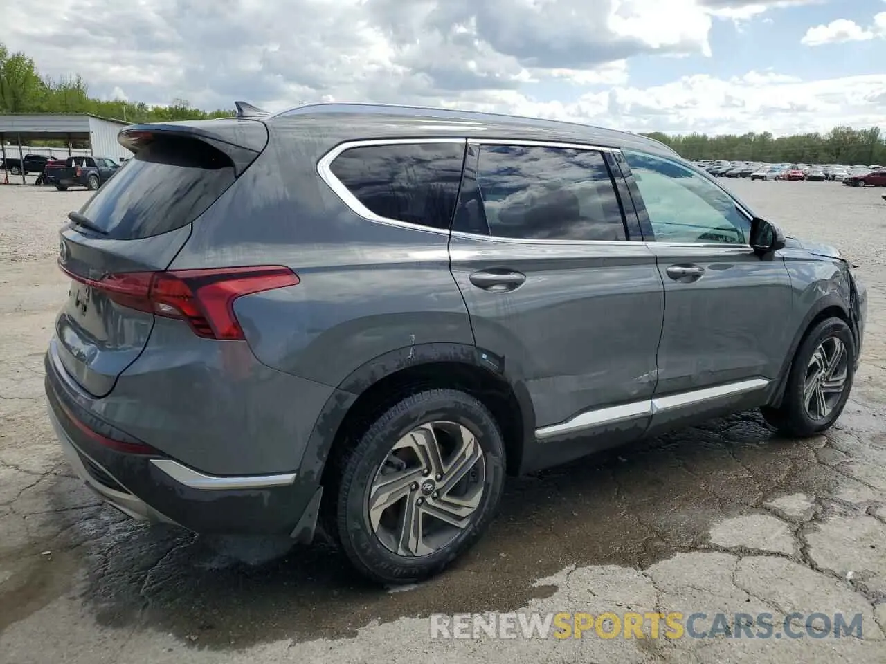 3 Photograph of a damaged car 5NMS24AJXNH471436 HYUNDAI SANTA FE 2022