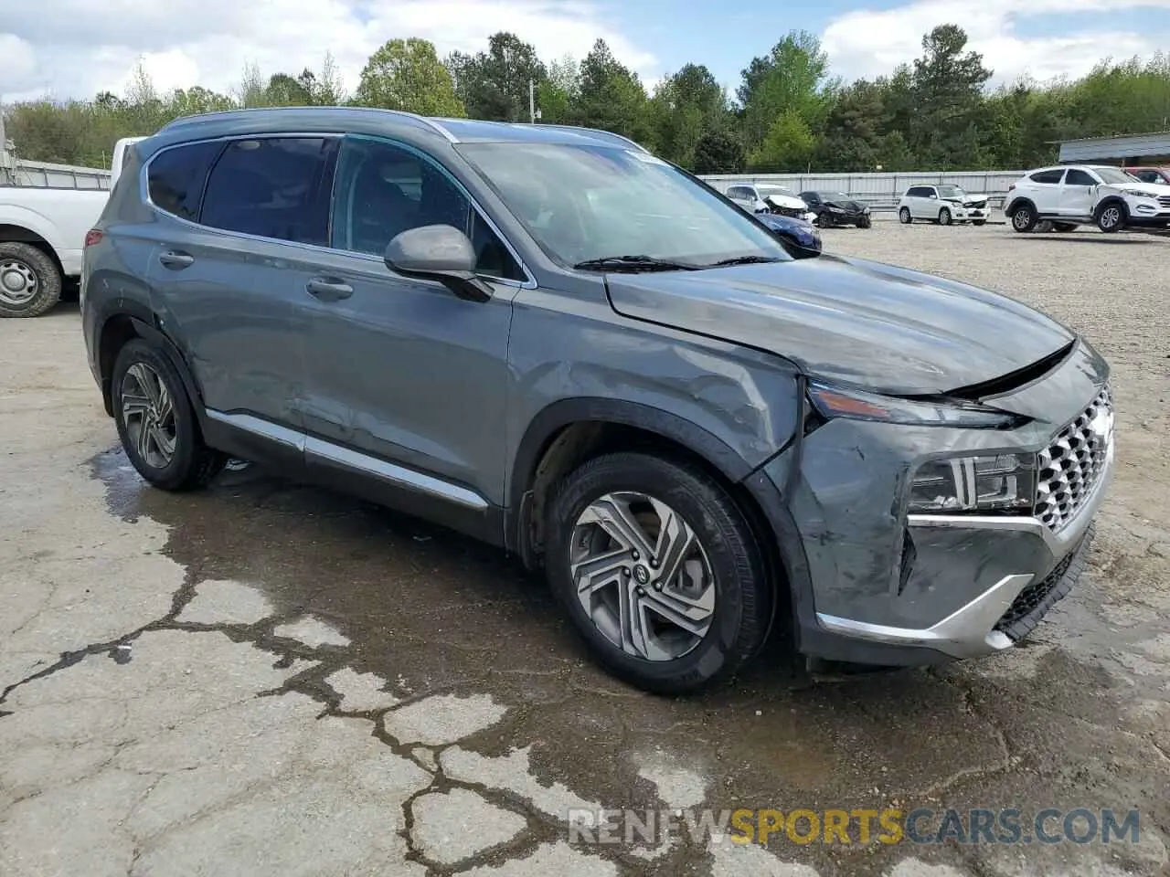 4 Photograph of a damaged car 5NMS24AJXNH471436 HYUNDAI SANTA FE 2022