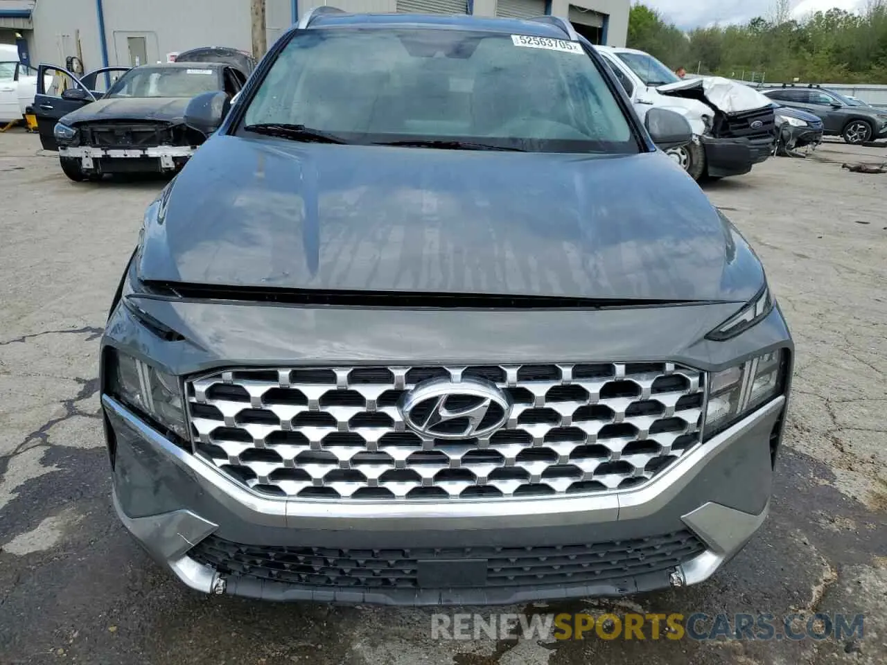 5 Photograph of a damaged car 5NMS24AJXNH471436 HYUNDAI SANTA FE 2022