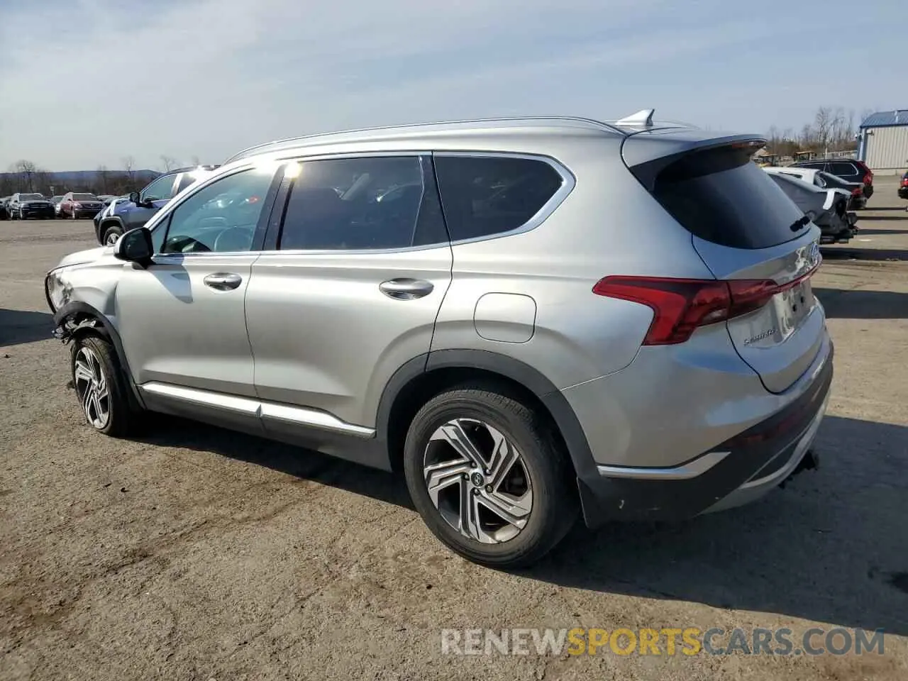 2 Photograph of a damaged car 5NMS2DAJ0NH399386 HYUNDAI SANTA FE 2022