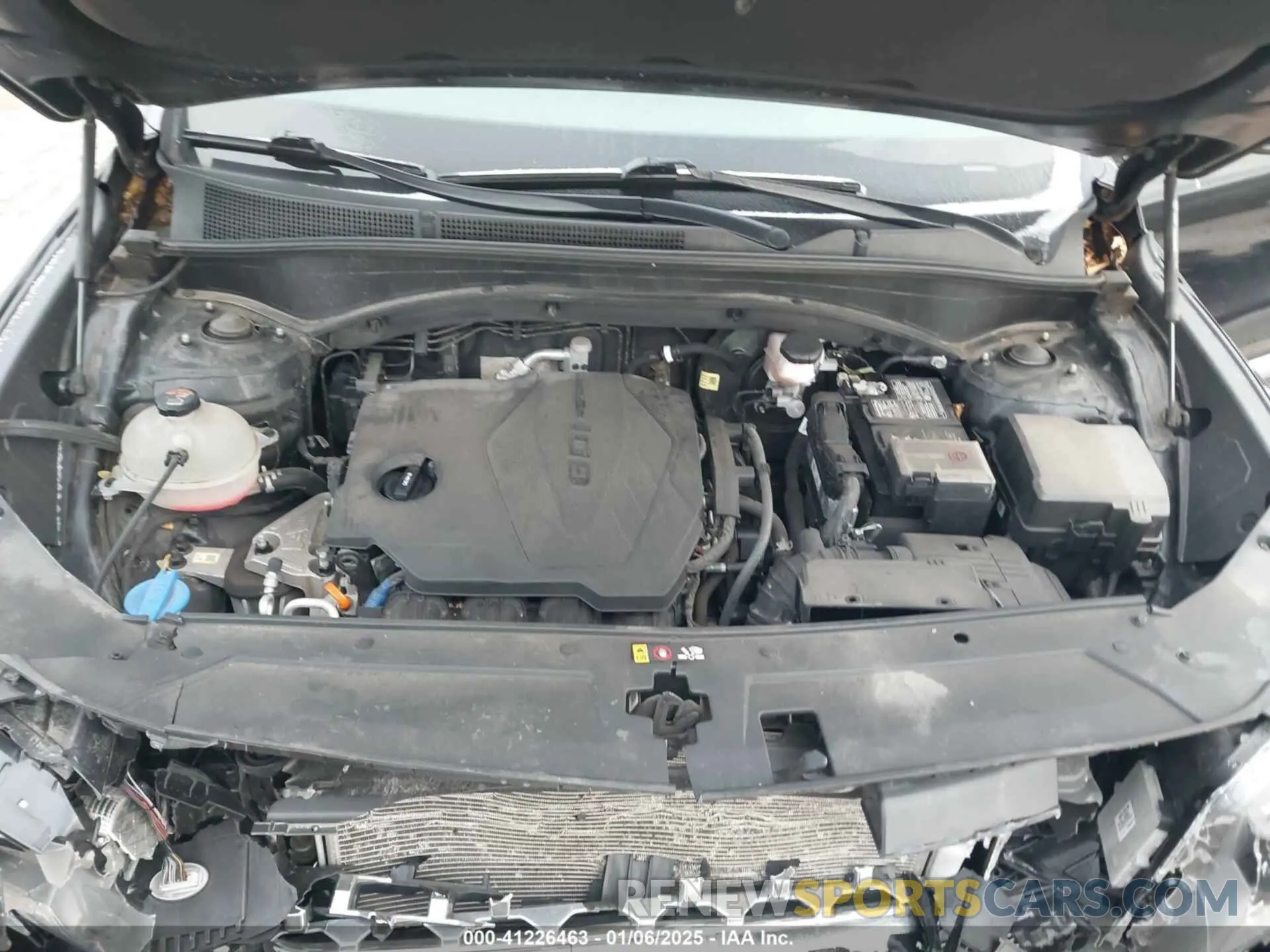 10 Photograph of a damaged car 5NMS2DAJ1NH377865 HYUNDAI SANTA FE 2022