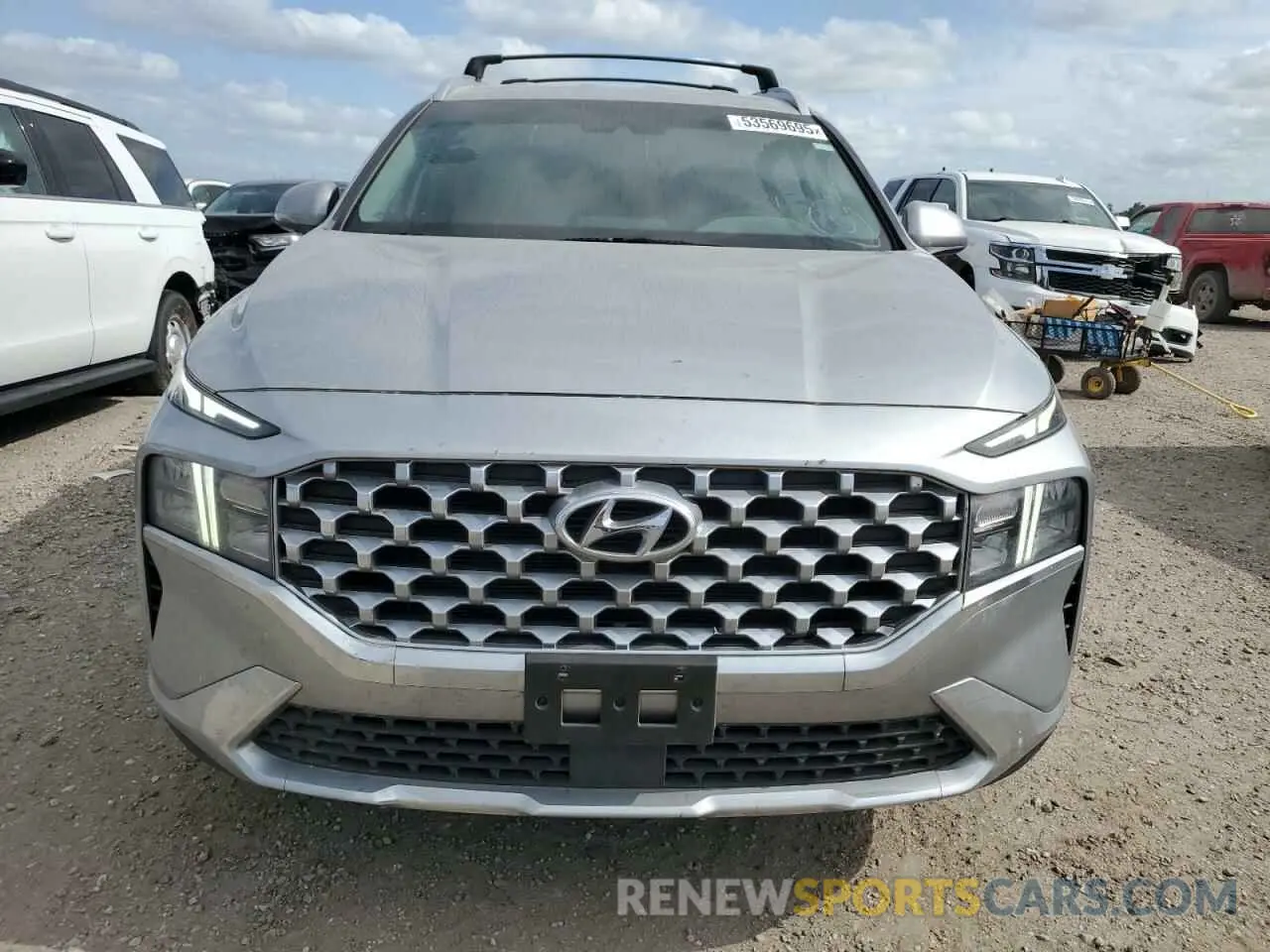 5 Photograph of a damaged car 5NMS2DAJ1NH454489 HYUNDAI SANTA FE 2022