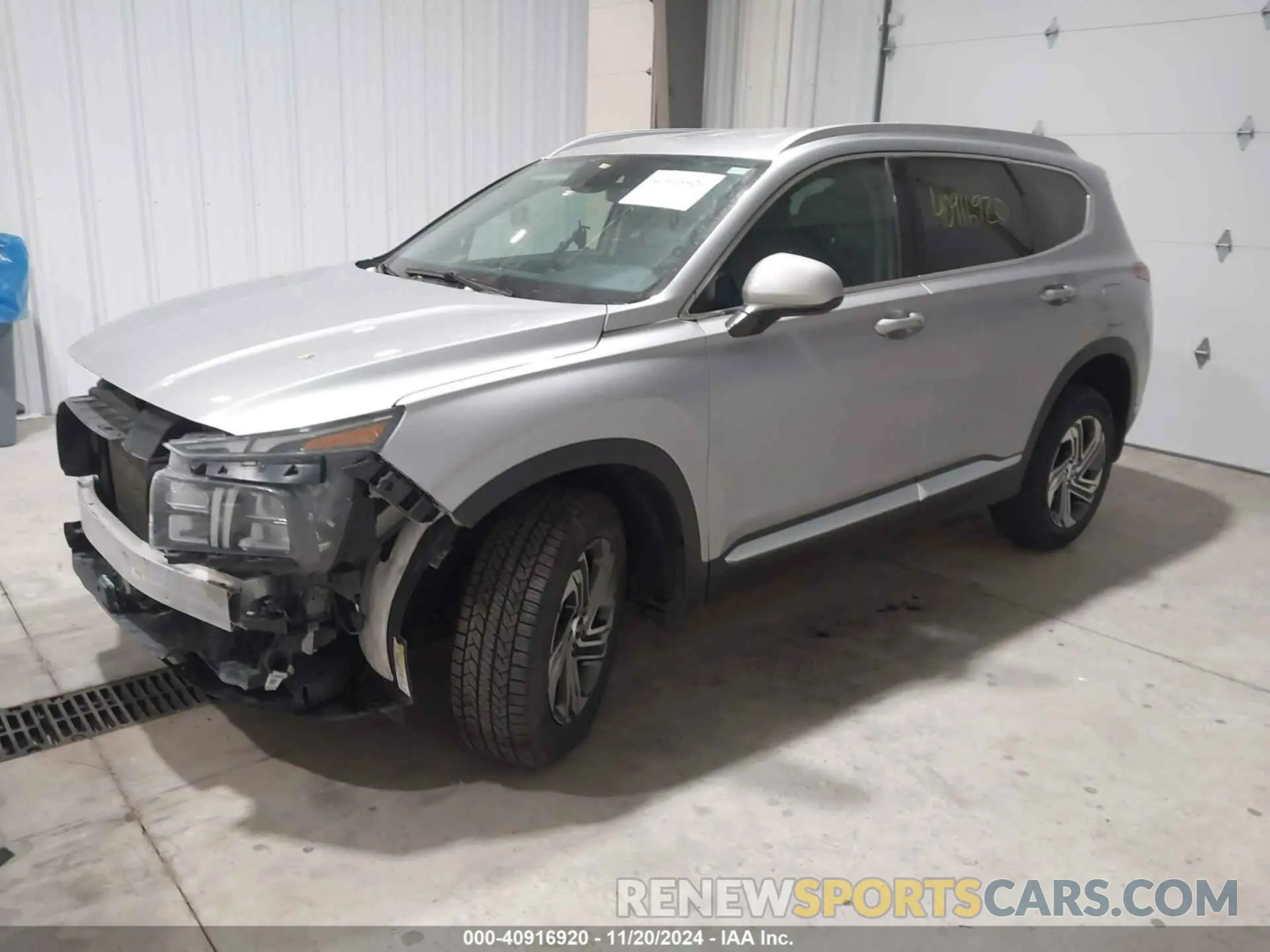 2 Photograph of a damaged car 5NMS2DAJ1NH473091 HYUNDAI SANTA FE 2022