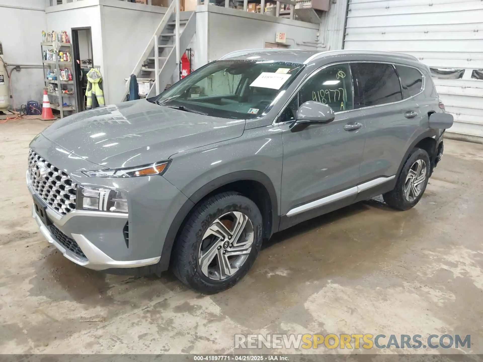 2 Photograph of a damaged car 5NMS2DAJ2NH383738 HYUNDAI SANTA FE 2022