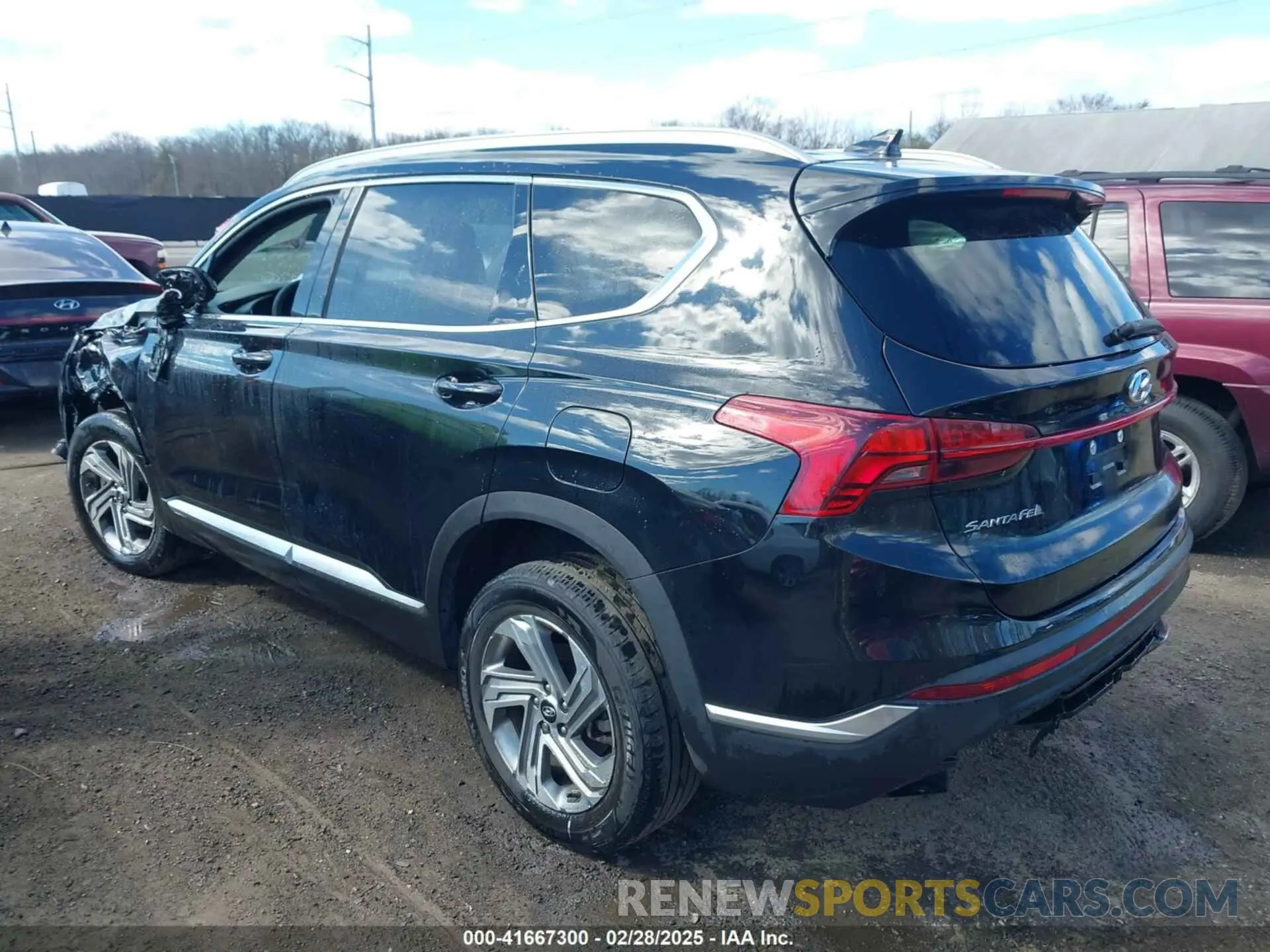 3 Photograph of a damaged car 5NMS2DAJ2NH457997 HYUNDAI SANTA FE 2022