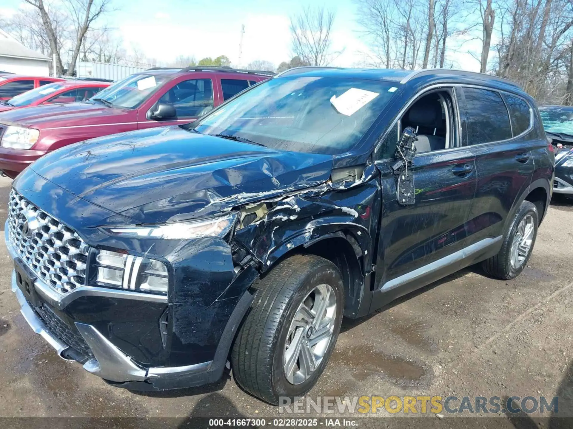 6 Photograph of a damaged car 5NMS2DAJ2NH457997 HYUNDAI SANTA FE 2022