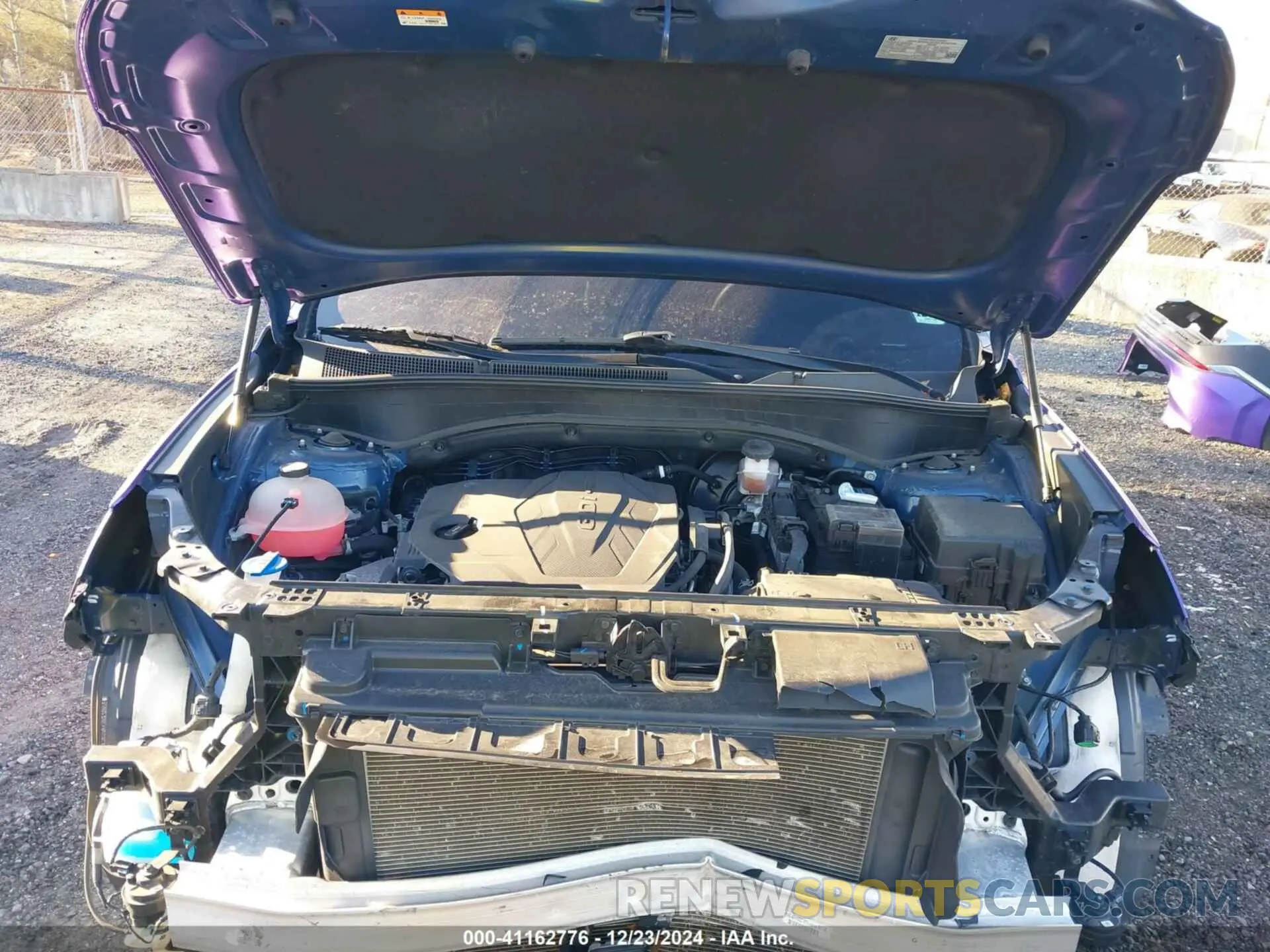 10 Photograph of a damaged car 5NMS2DAJ3NH410199 HYUNDAI SANTA FE 2022