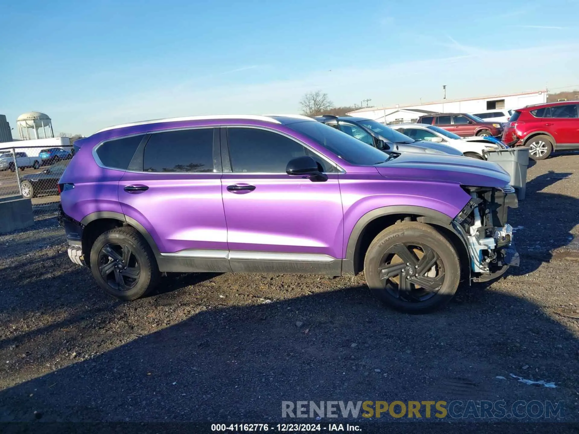 14 Photograph of a damaged car 5NMS2DAJ3NH410199 HYUNDAI SANTA FE 2022