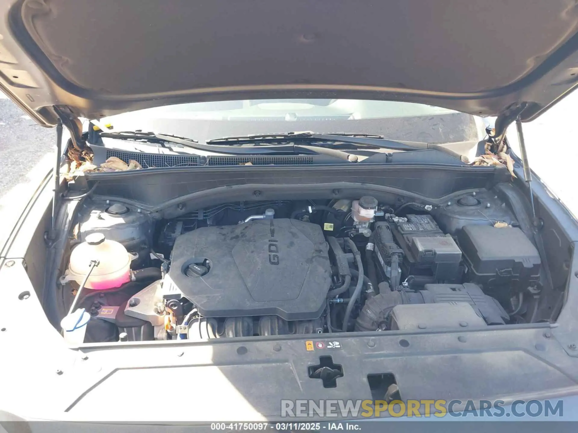 10 Photograph of a damaged car 5NMS2DAJ3NH446345 HYUNDAI SANTA FE 2022