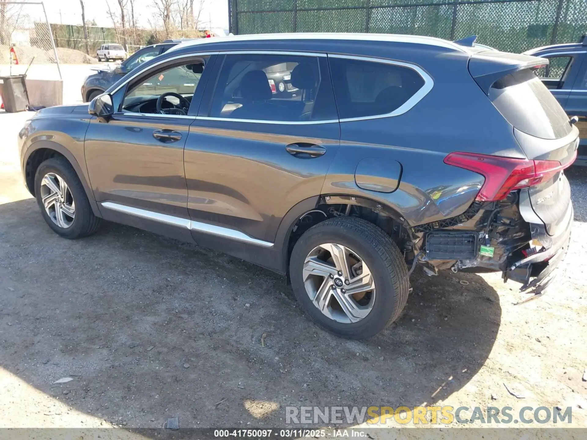 3 Photograph of a damaged car 5NMS2DAJ3NH446345 HYUNDAI SANTA FE 2022