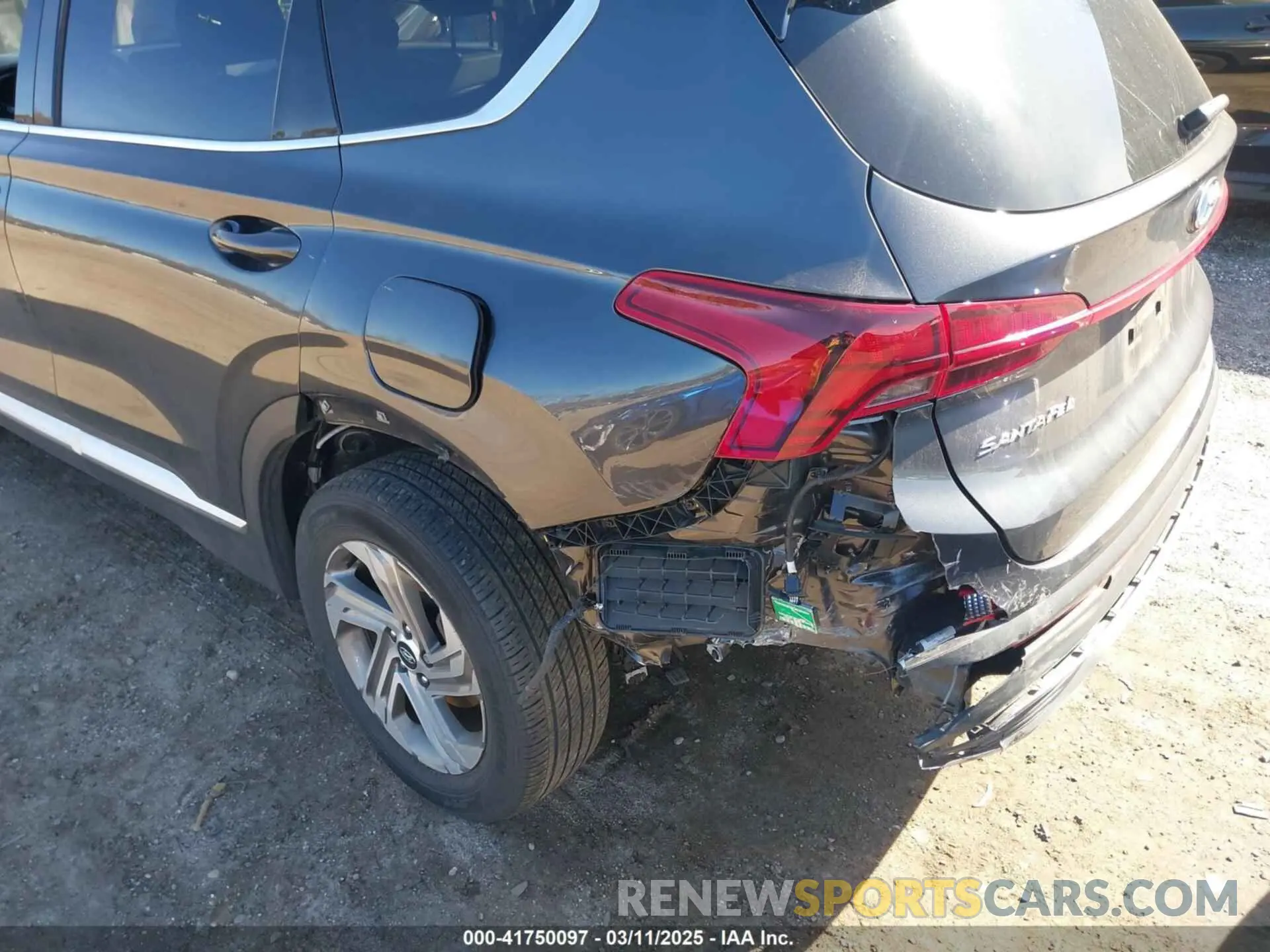 6 Photograph of a damaged car 5NMS2DAJ3NH446345 HYUNDAI SANTA FE 2022
