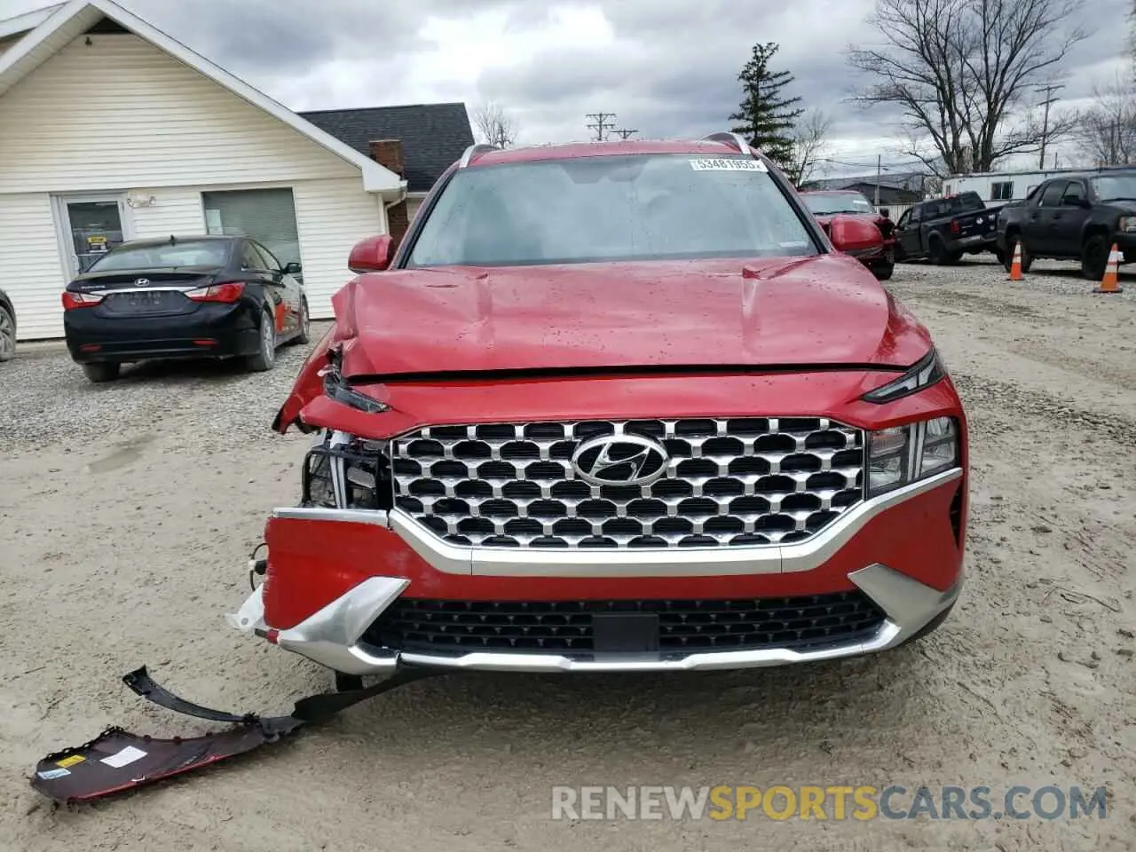 5 Photograph of a damaged car 5NMS2DAJ3NH450914 HYUNDAI SANTA FE 2022