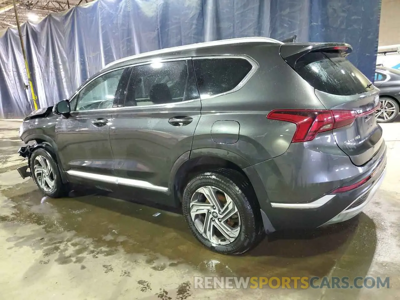 2 Photograph of a damaged car 5NMS2DAJ3NH464778 HYUNDAI SANTA FE 2022