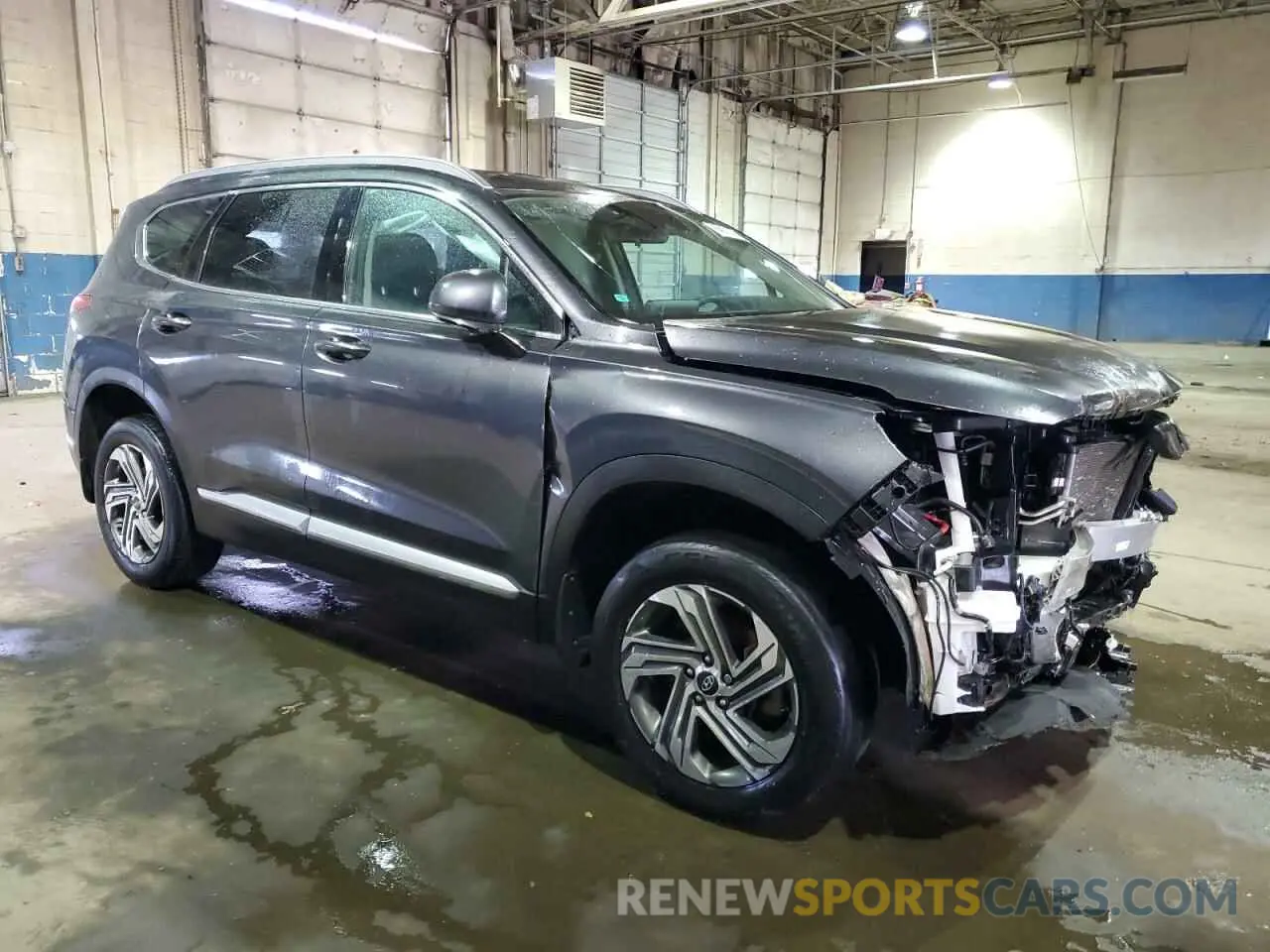 4 Photograph of a damaged car 5NMS2DAJ3NH464778 HYUNDAI SANTA FE 2022
