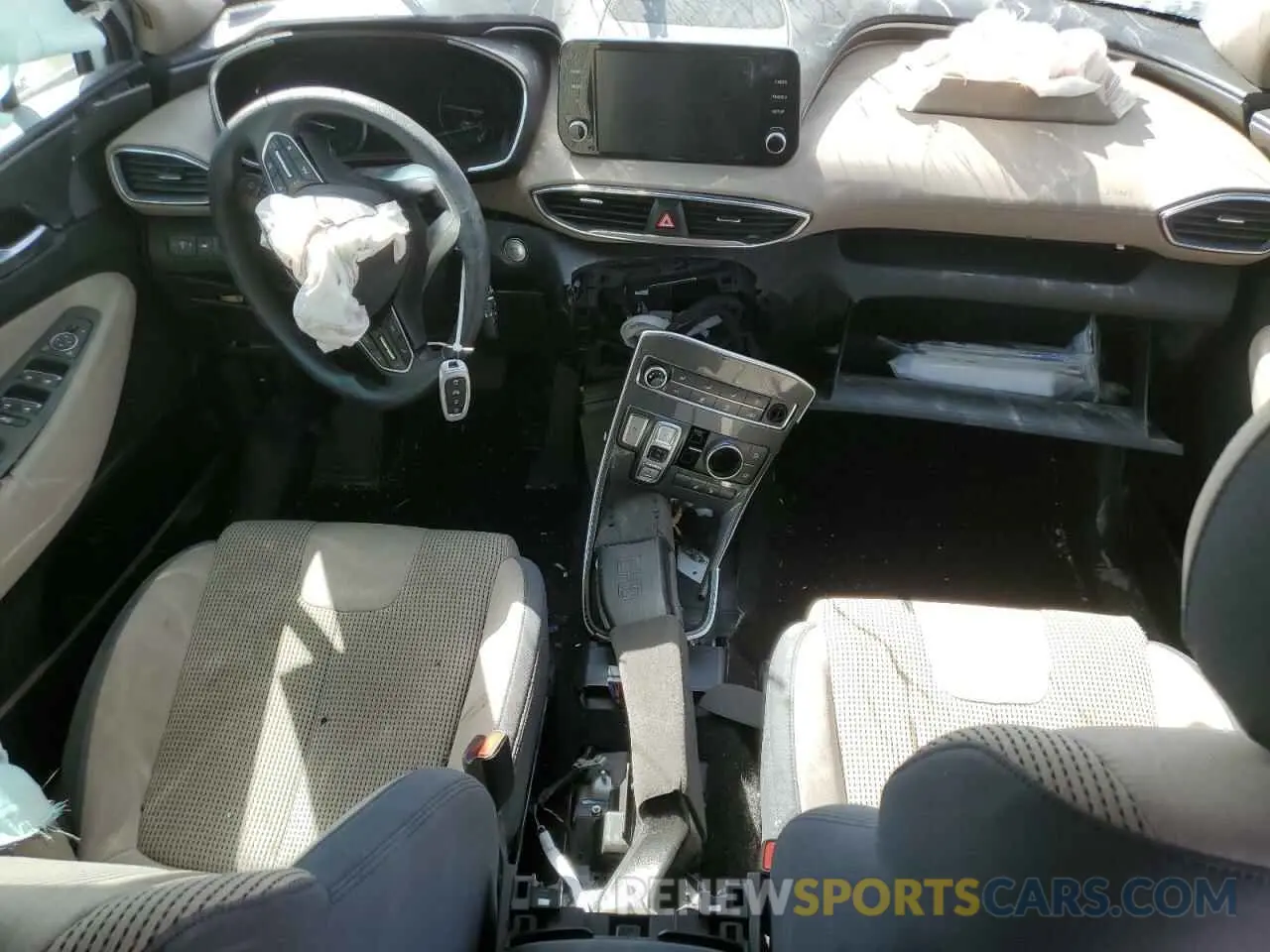 8 Photograph of a damaged car 5NMS2DAJ3NH469026 HYUNDAI SANTA FE 2022