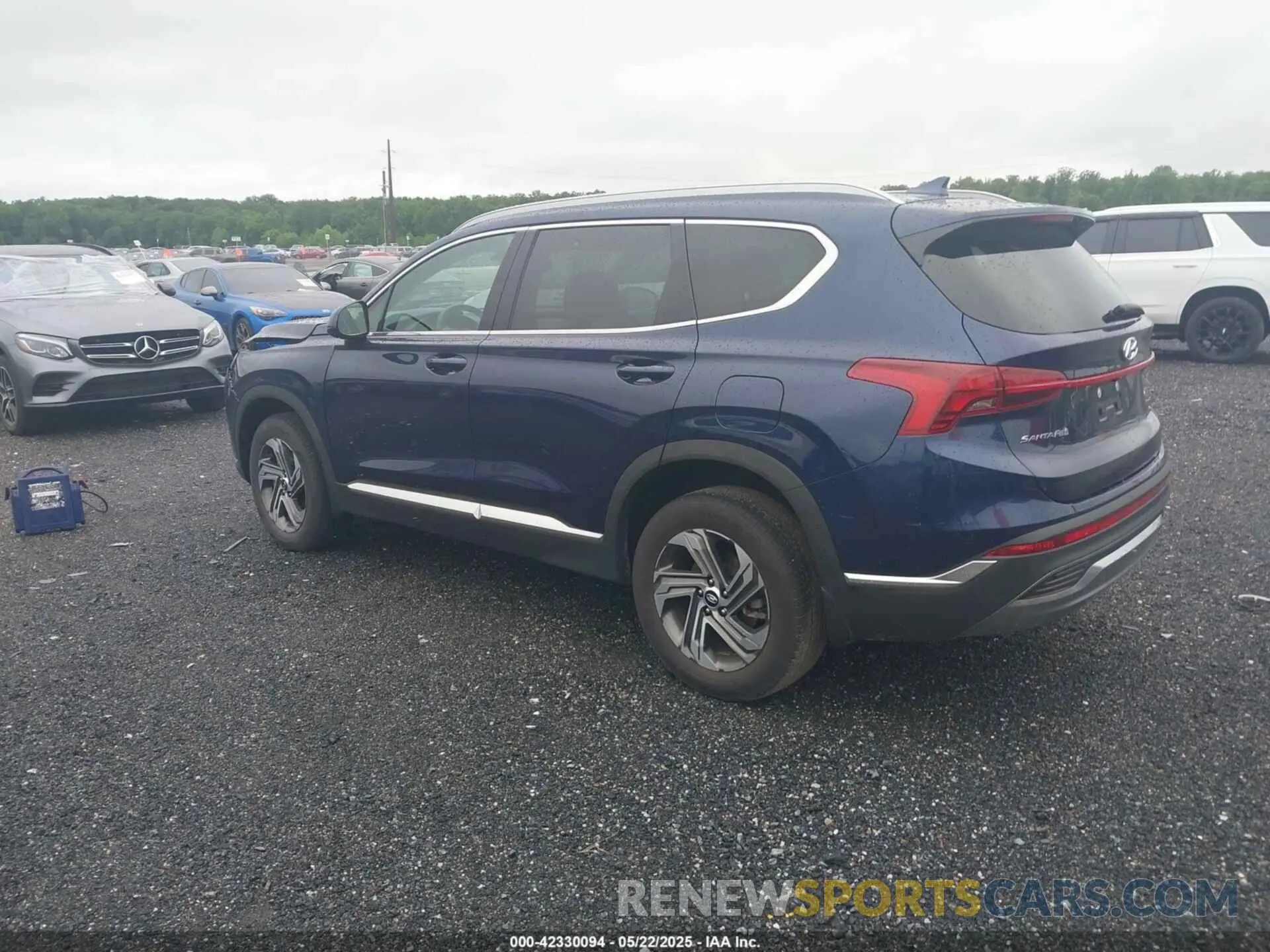 3 Photograph of a damaged car 5NMS2DAJ5NH439199 HYUNDAI SANTA FE 2022