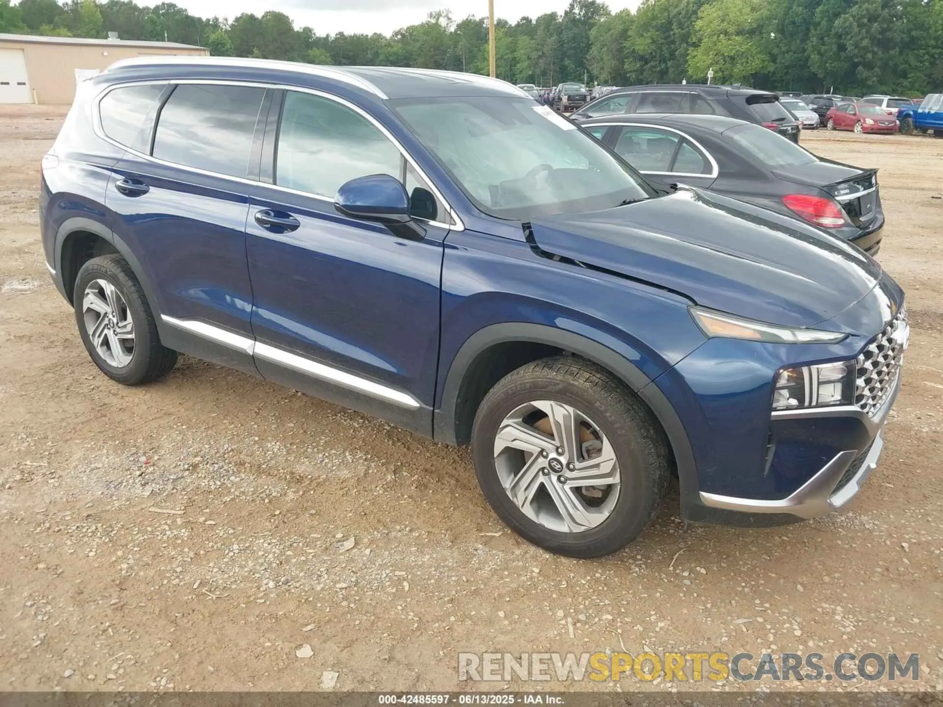 1 Photograph of a damaged car 5NMS2DAJ6NH418569 HYUNDAI SANTA FE 2022