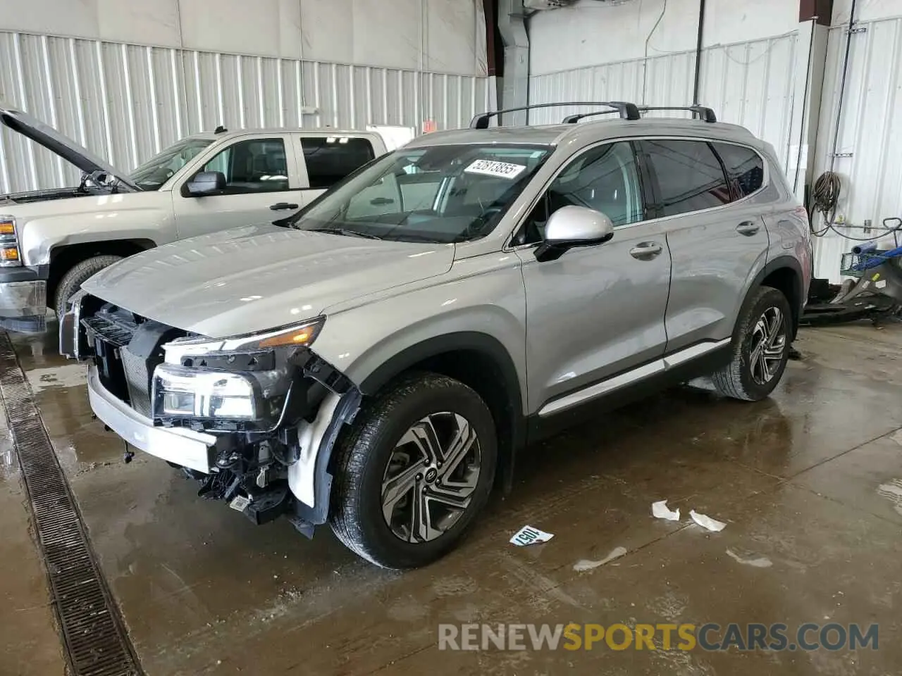 1 Photograph of a damaged car 5NMS2DAJ6NH470719 HYUNDAI SANTA FE 2022