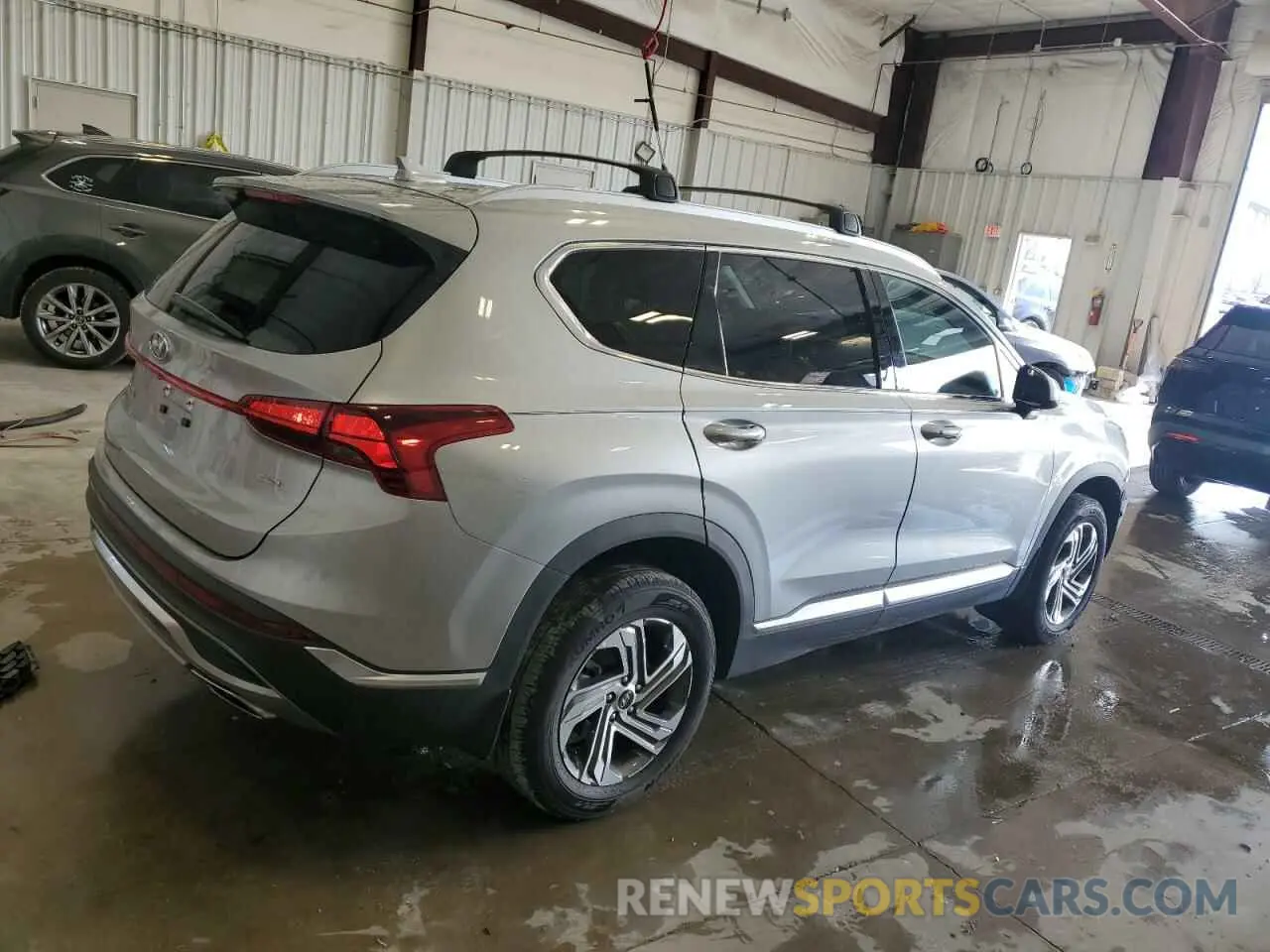 3 Photograph of a damaged car 5NMS2DAJ6NH470719 HYUNDAI SANTA FE 2022