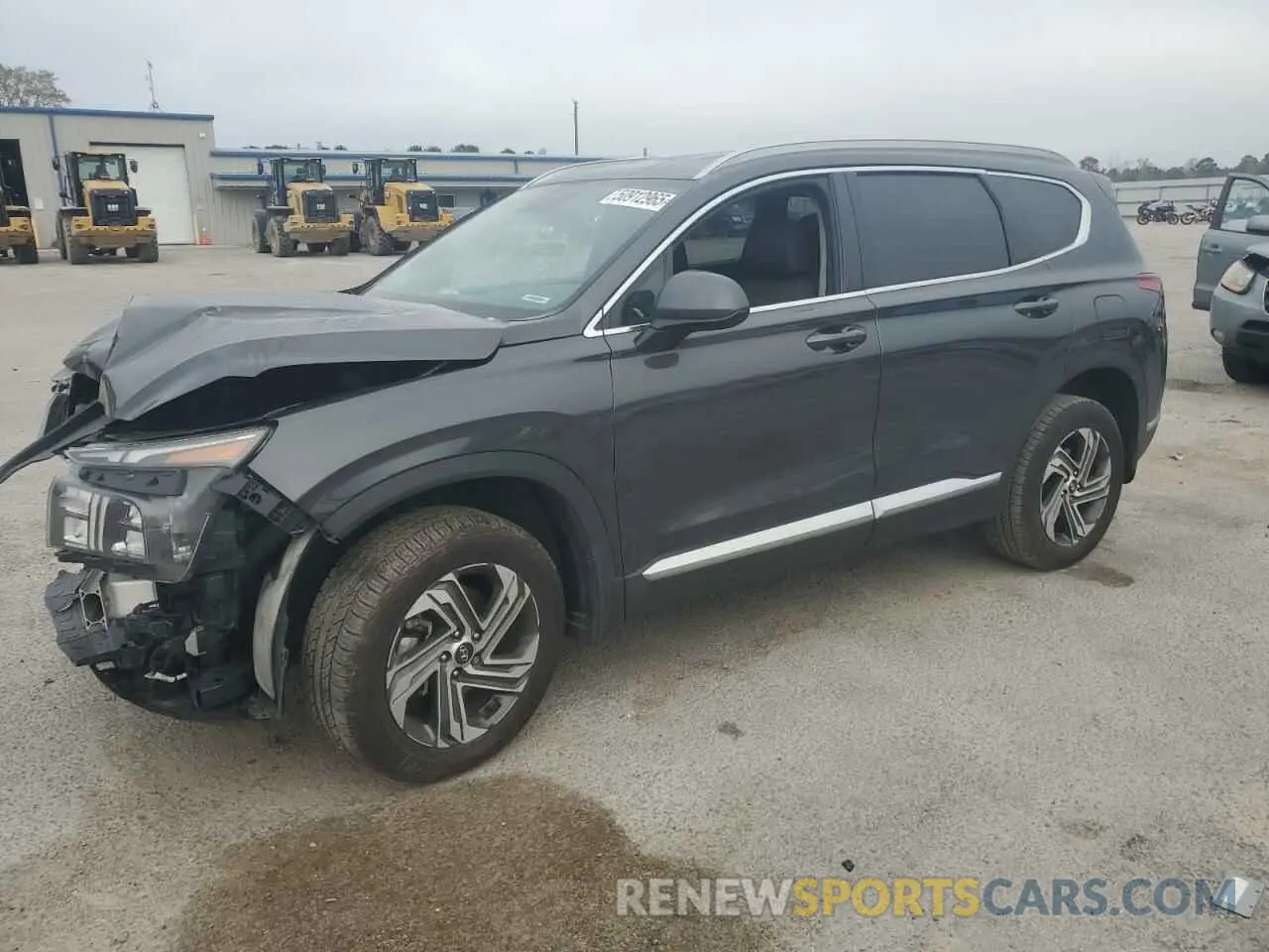 1 Photograph of a damaged car 5NMS2DAJ8NH385364 HYUNDAI SANTA FE 2022