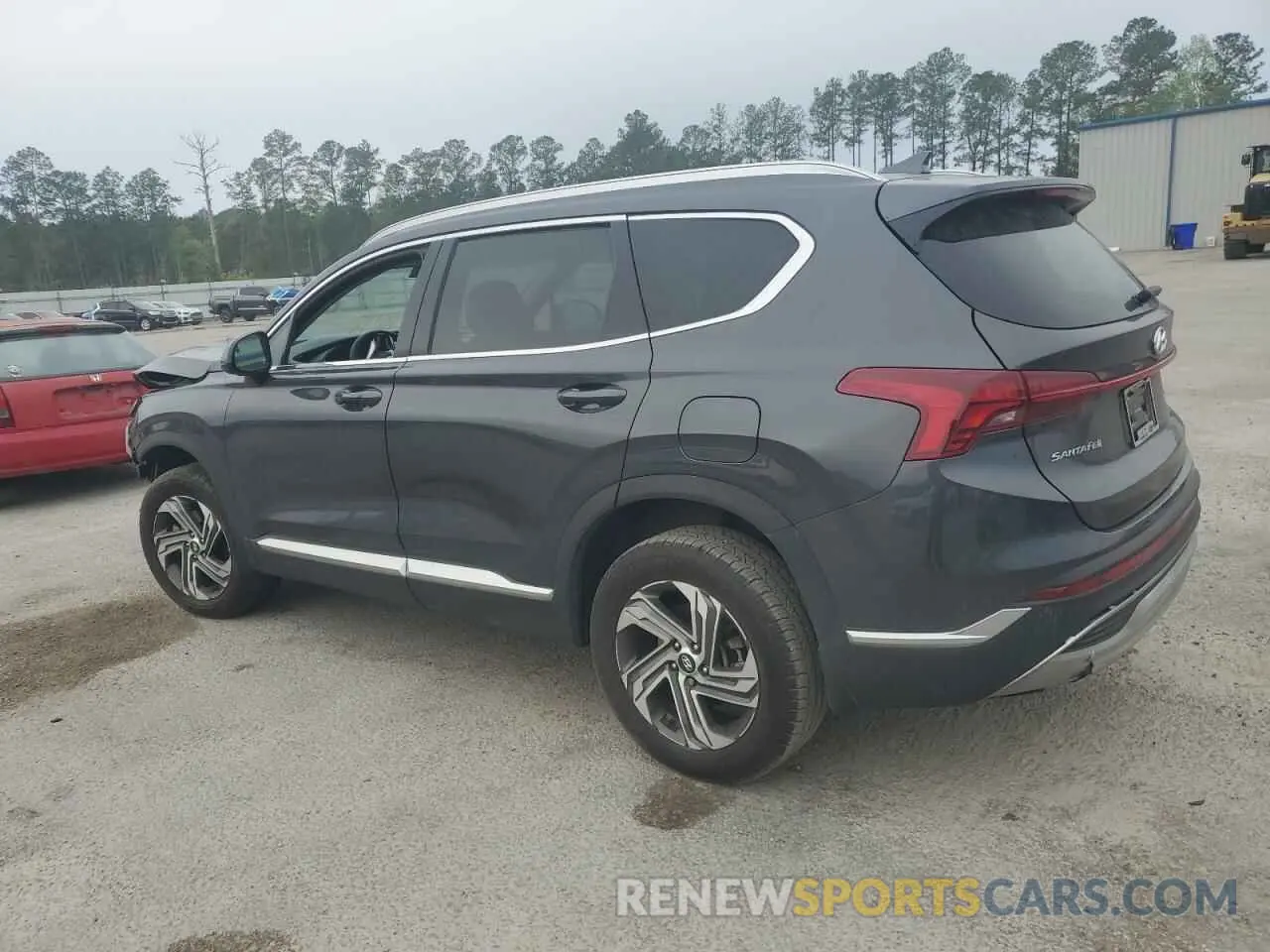 2 Photograph of a damaged car 5NMS2DAJ8NH385364 HYUNDAI SANTA FE 2022