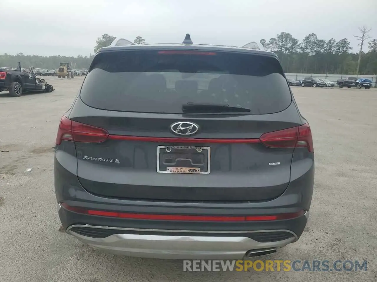 6 Photograph of a damaged car 5NMS2DAJ8NH385364 HYUNDAI SANTA FE 2022