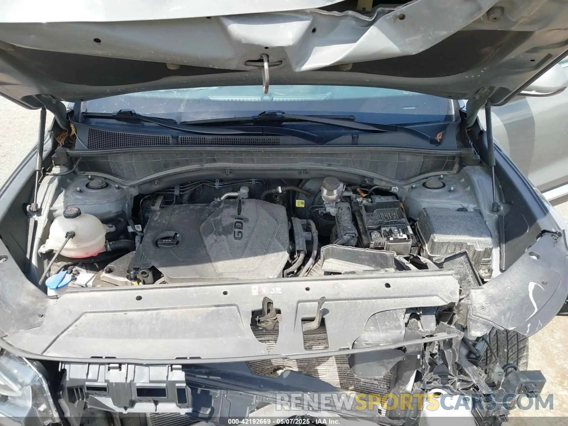 10 Photograph of a damaged car 5NMS2DAJXNH466107 HYUNDAI SANTA FE 2022