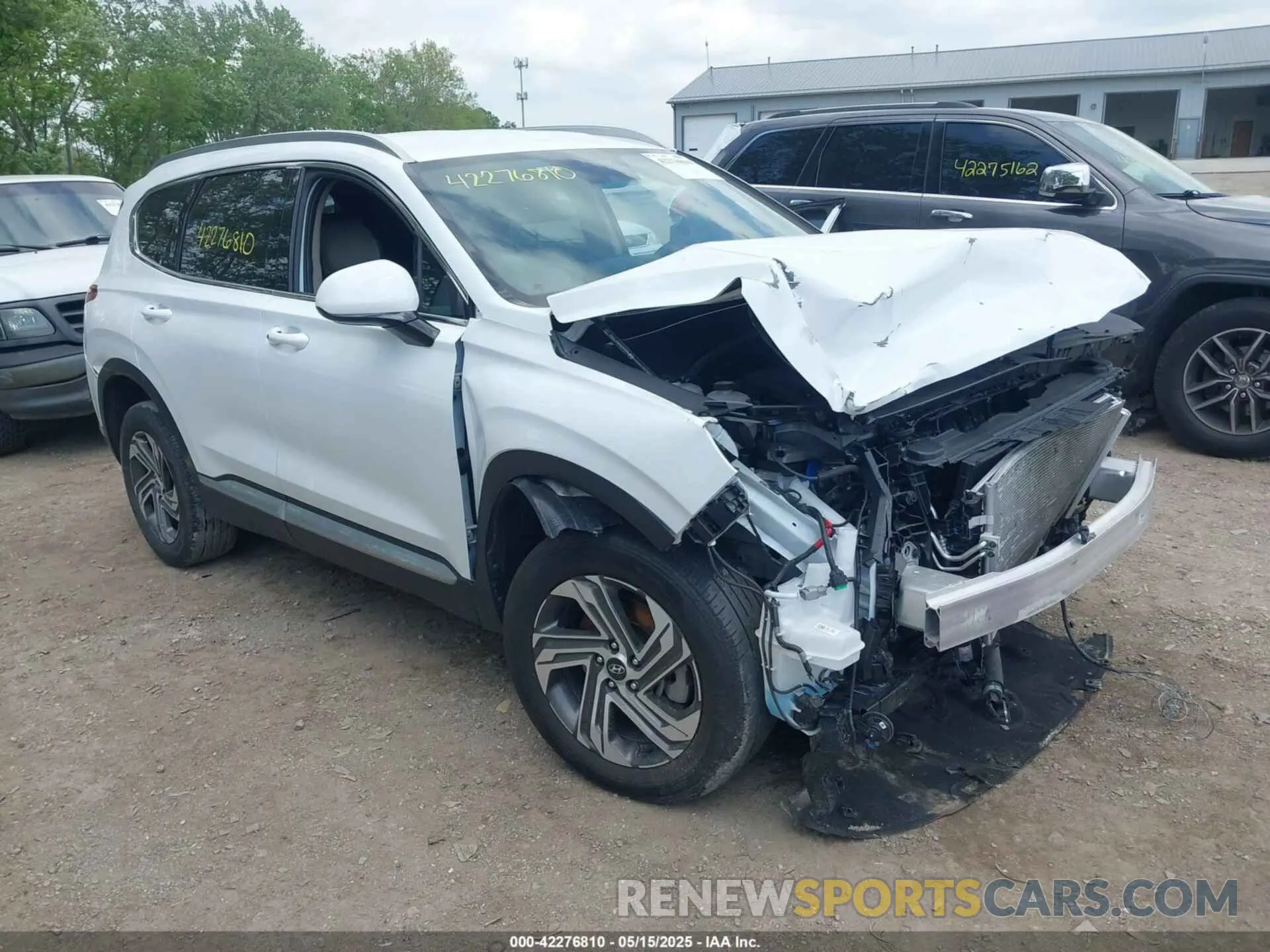 1 Photograph of a damaged car 5NMS2DAJXNH468620 HYUNDAI SANTA FE 2022