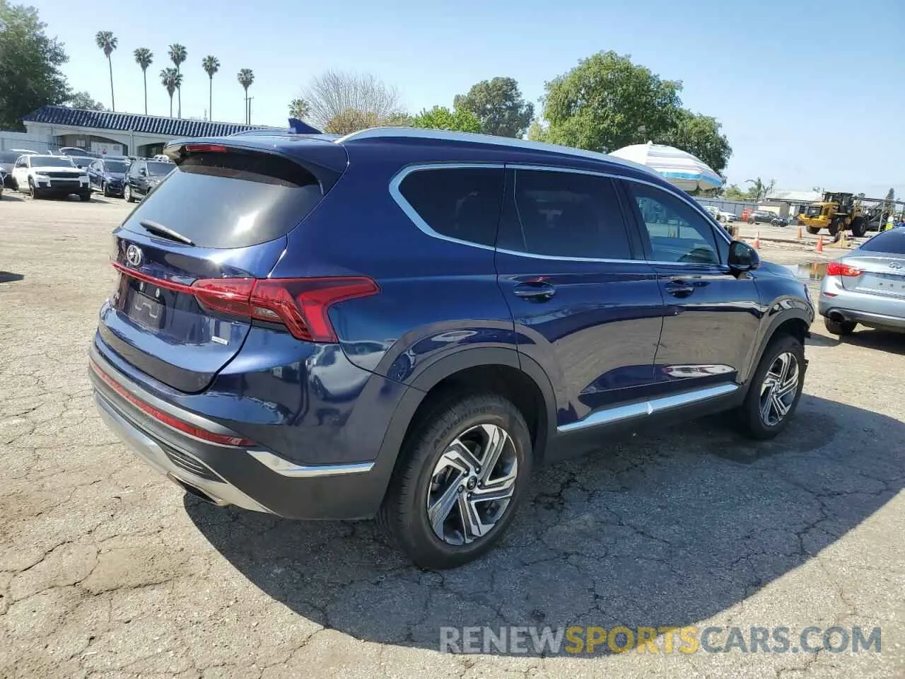 3 Photograph of a damaged car 5NMS2DAJXNH476782 HYUNDAI SANTA FE 2022