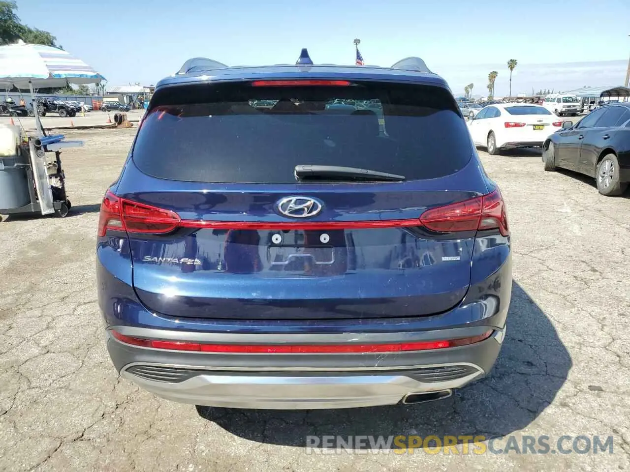 6 Photograph of a damaged car 5NMS2DAJXNH476782 HYUNDAI SANTA FE 2022