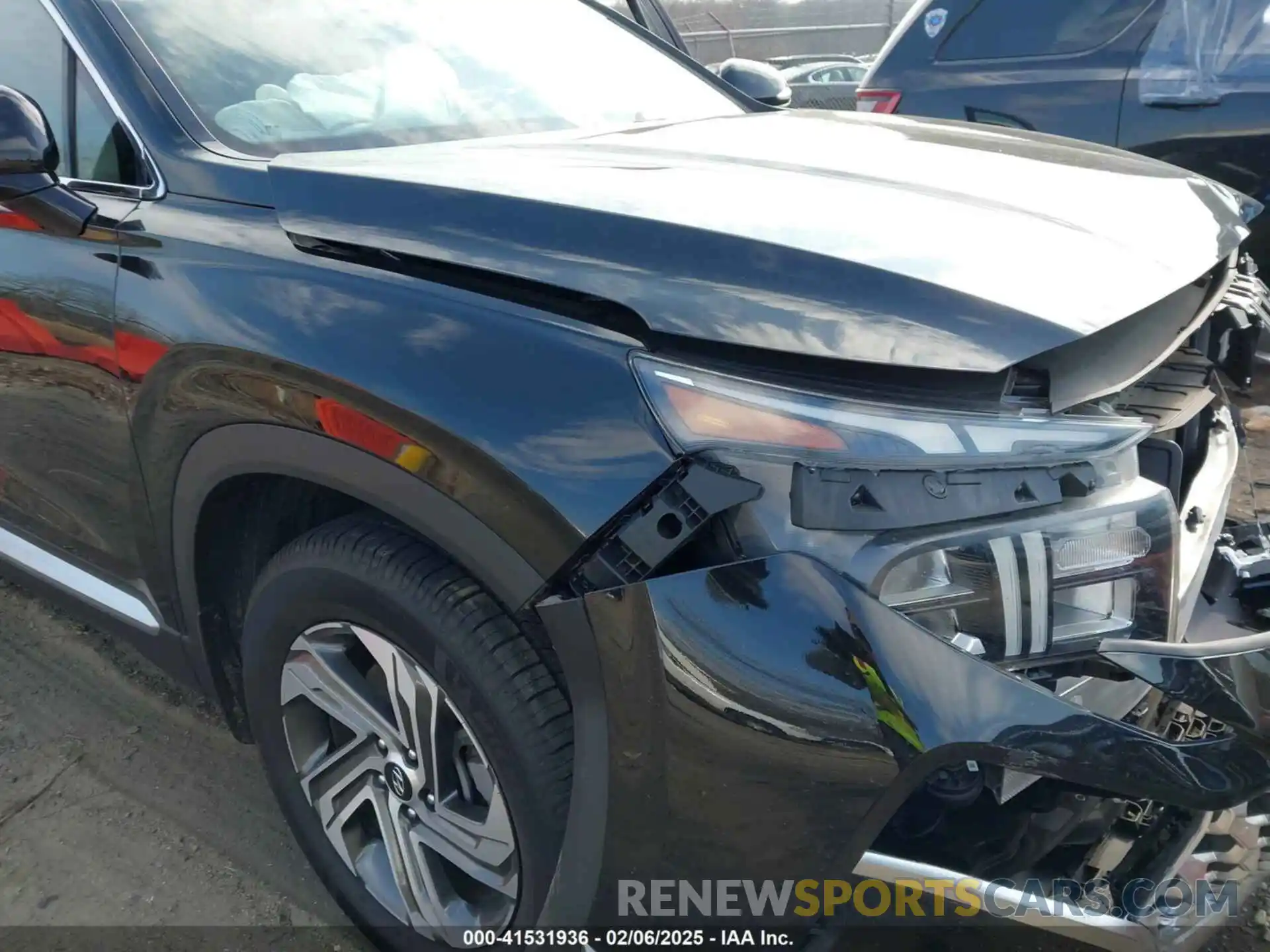 6 Photograph of a damaged car 5NMS34AJ1NH475226 HYUNDAI SANTA FE 2022