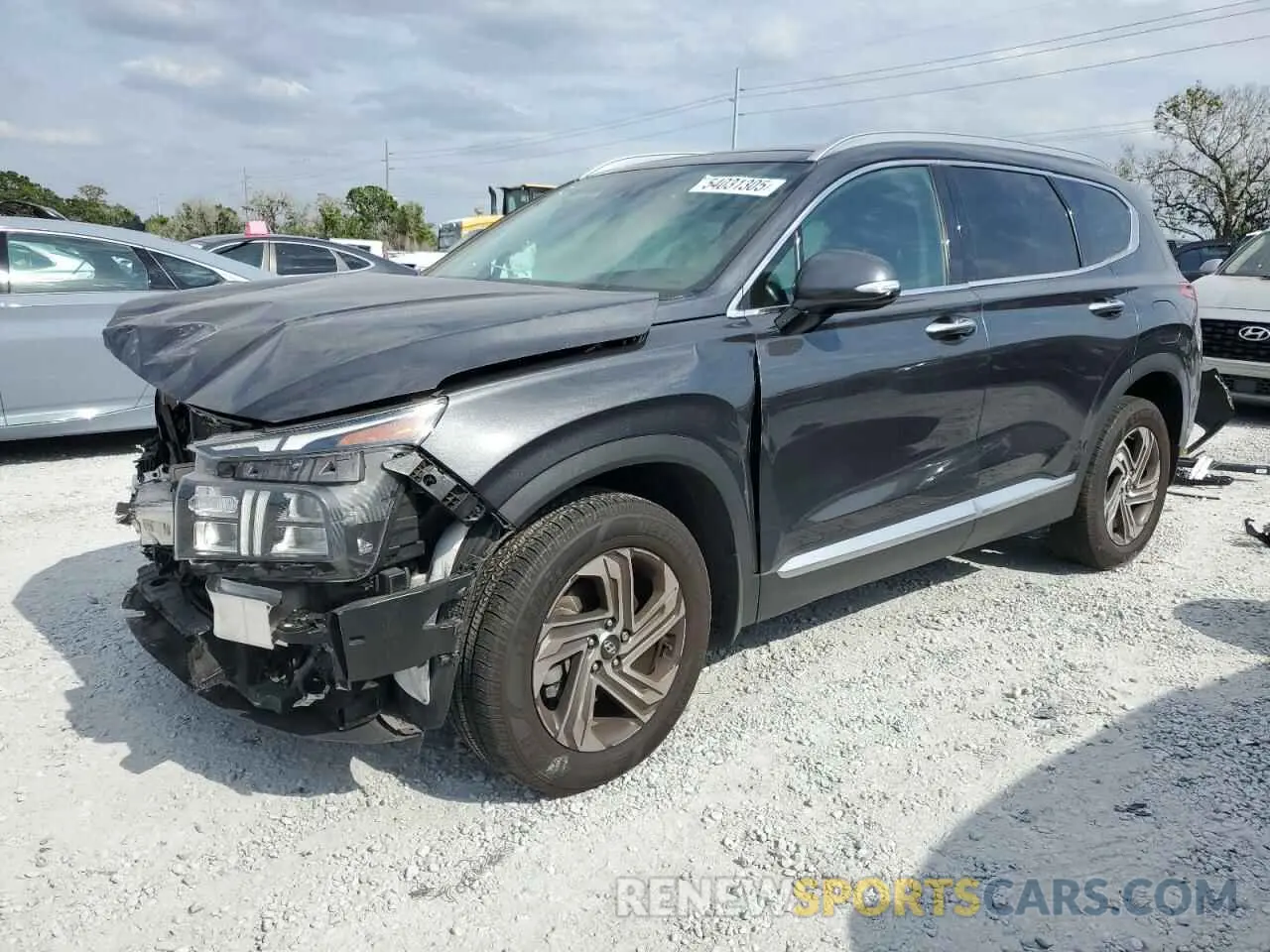 1 Photograph of a damaged car 5NMS34AJ2NH401216 HYUNDAI SANTA FE 2022