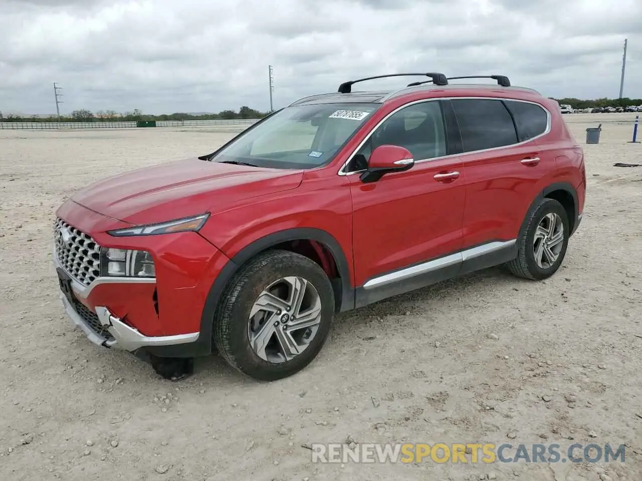 1 Photograph of a damaged car 5NMS34AJ2NH444115 HYUNDAI SANTA FE 2022