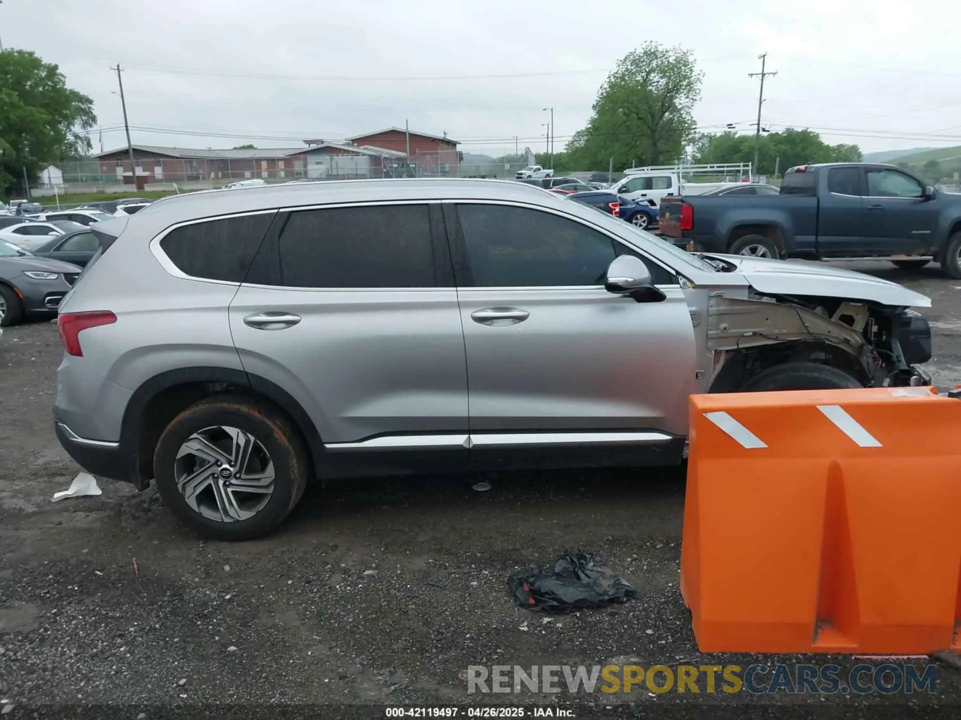 14 Photograph of a damaged car 5NMS34AJ2NH476238 HYUNDAI SANTA FE 2022