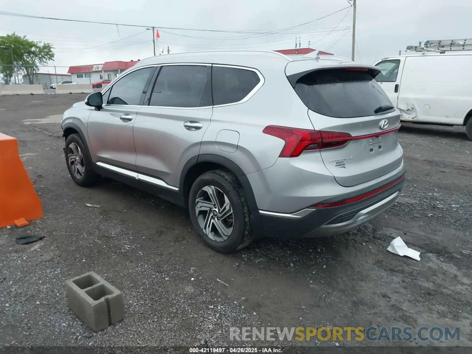 3 Photograph of a damaged car 5NMS34AJ2NH476238 HYUNDAI SANTA FE 2022