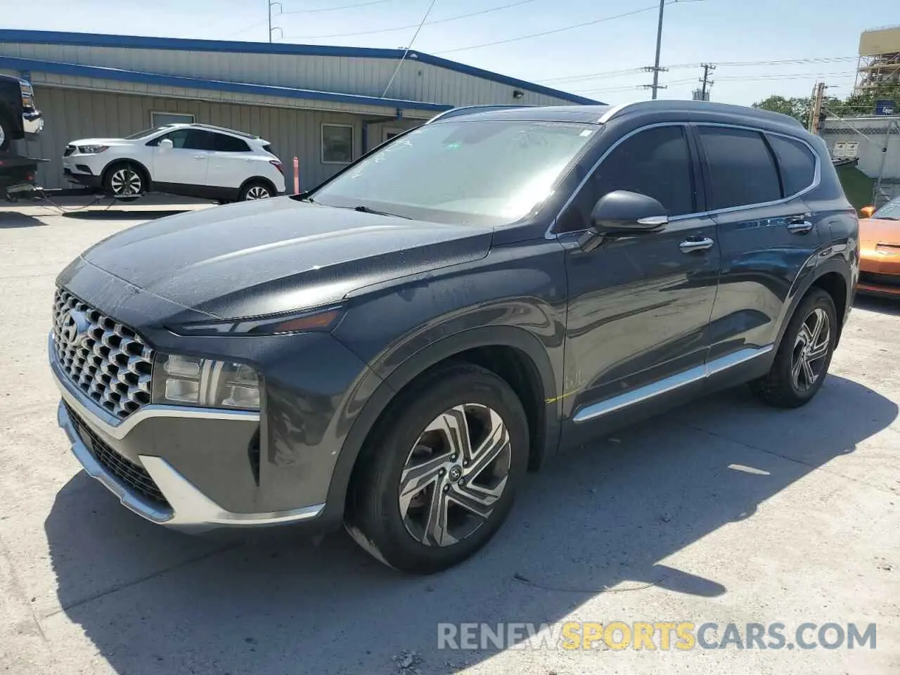 1 Photograph of a damaged car 5NMS34AJ3NH474322 HYUNDAI SANTA FE 2022
