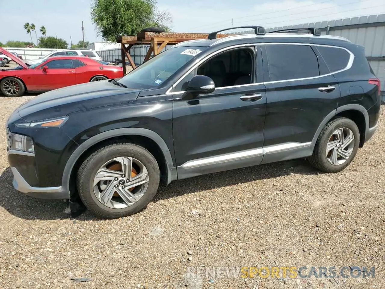 1 Photograph of a damaged car 5NMS34AJ6NH417693 HYUNDAI SANTA FE 2022