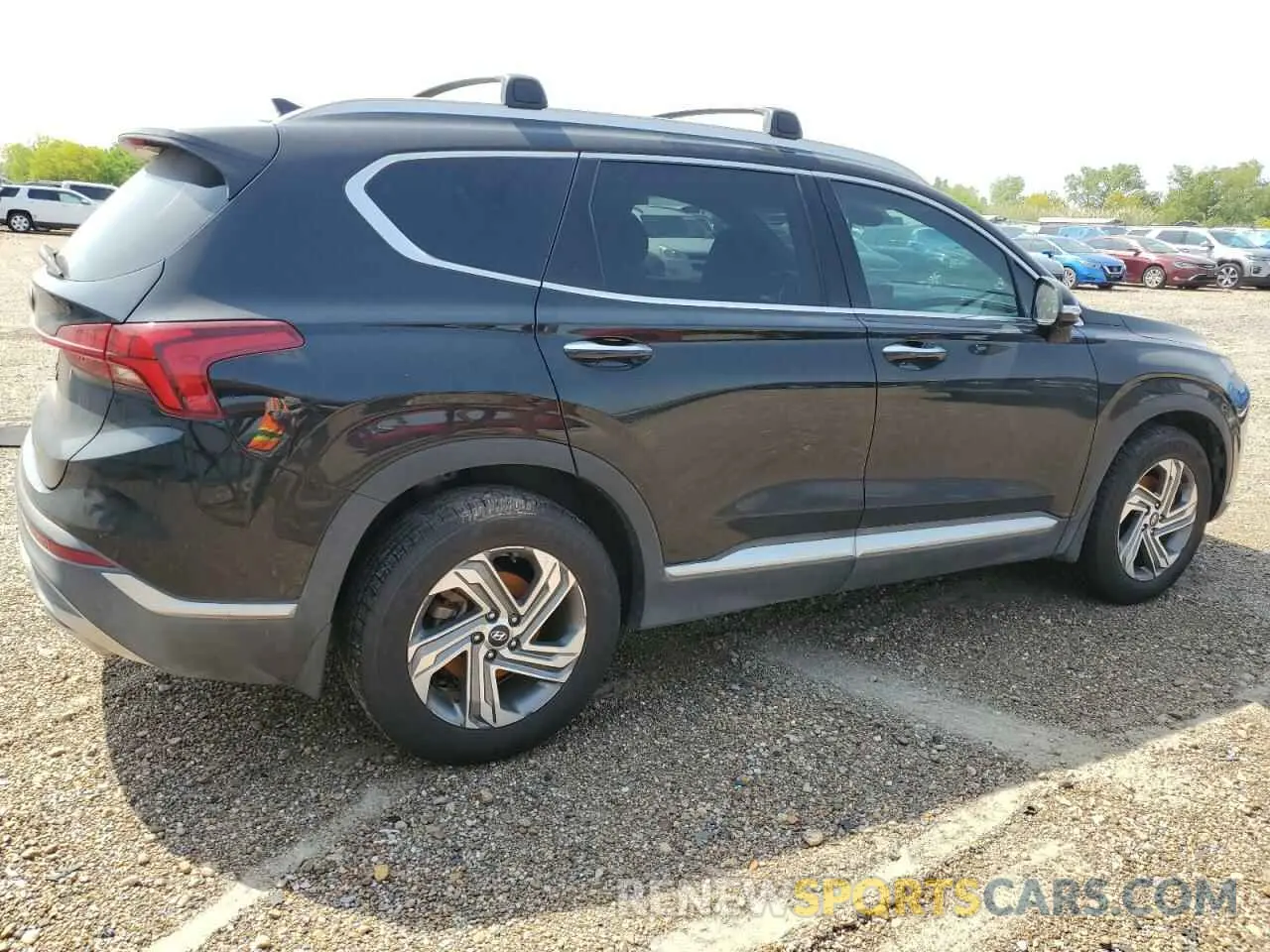 3 Photograph of a damaged car 5NMS34AJ6NH417693 HYUNDAI SANTA FE 2022