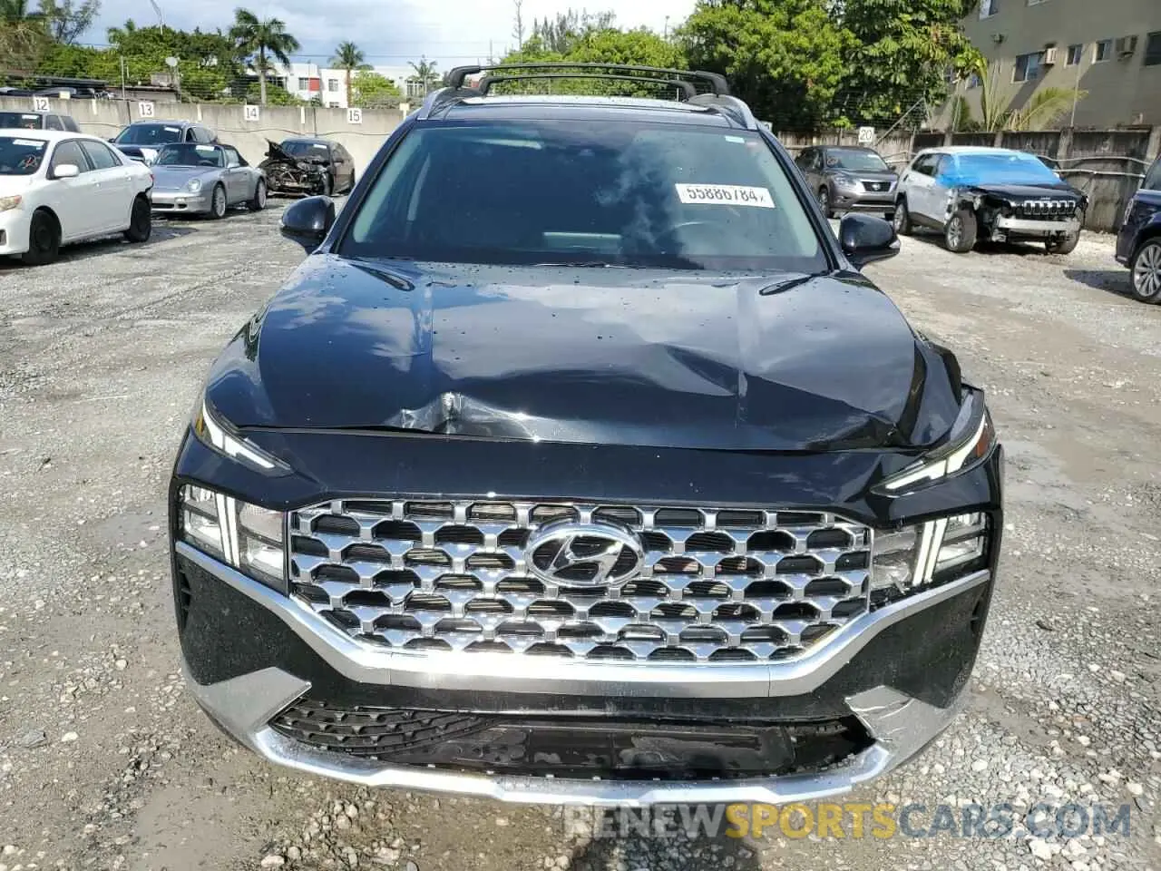 5 Photograph of a damaged car 5NMS34AJ6NH461743 HYUNDAI SANTA FE 2022