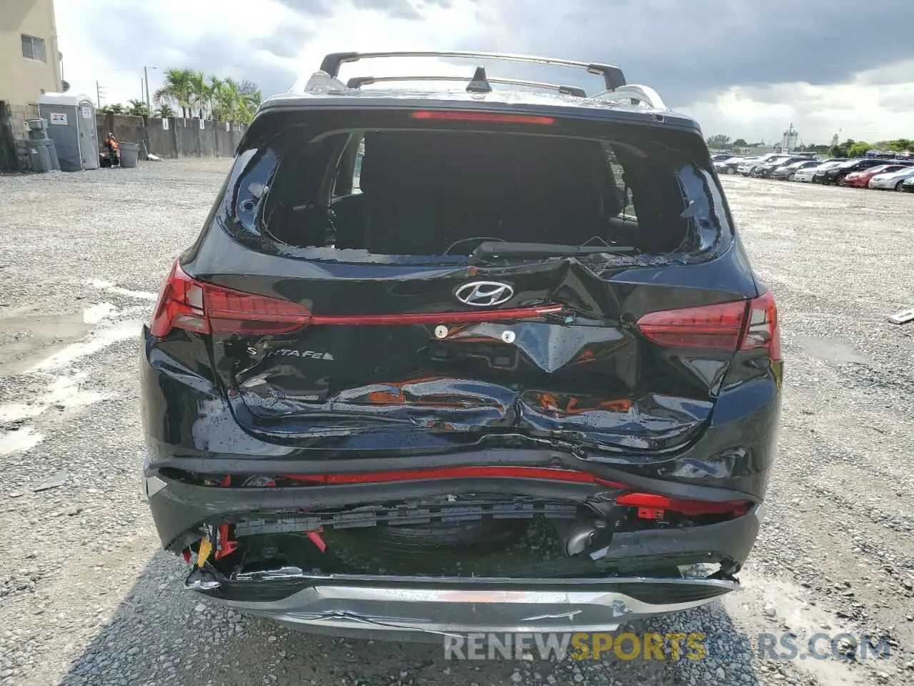 6 Photograph of a damaged car 5NMS34AJ6NH461743 HYUNDAI SANTA FE 2022