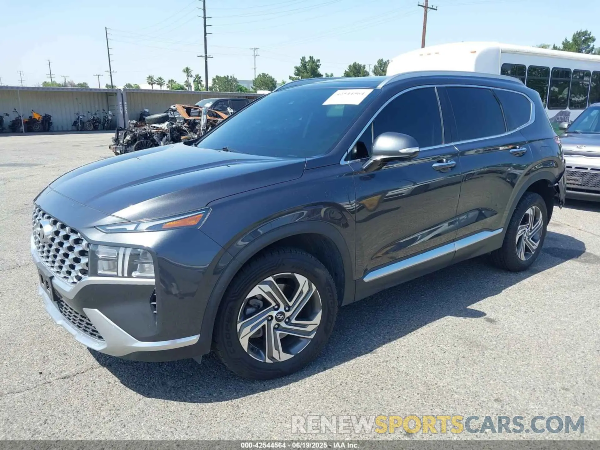 2 Photograph of a damaged car 5NMS34AJ7NH420327 HYUNDAI SANTA FE 2022