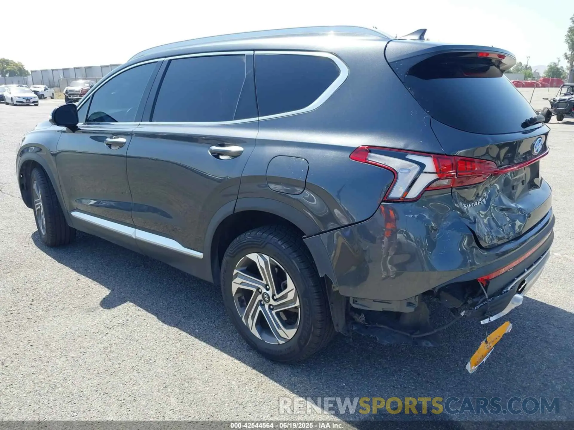3 Photograph of a damaged car 5NMS34AJ7NH420327 HYUNDAI SANTA FE 2022