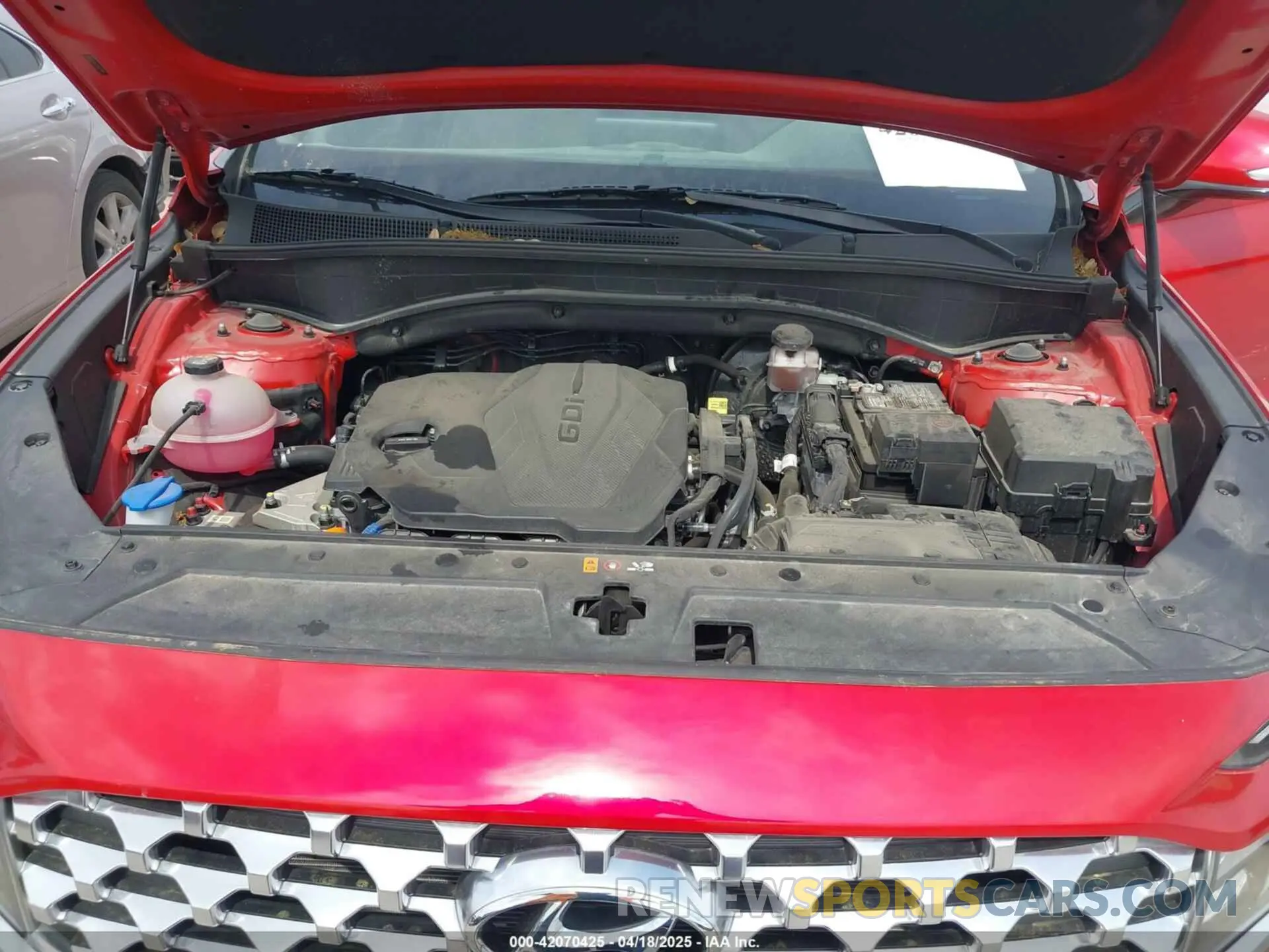 10 Photograph of a damaged car 5NMS34AJ7NH475909 HYUNDAI SANTA FE 2022