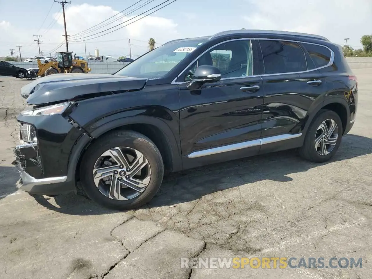 1 Photograph of a damaged car 5NMS34AJ8NH435693 HYUNDAI SANTA FE 2022