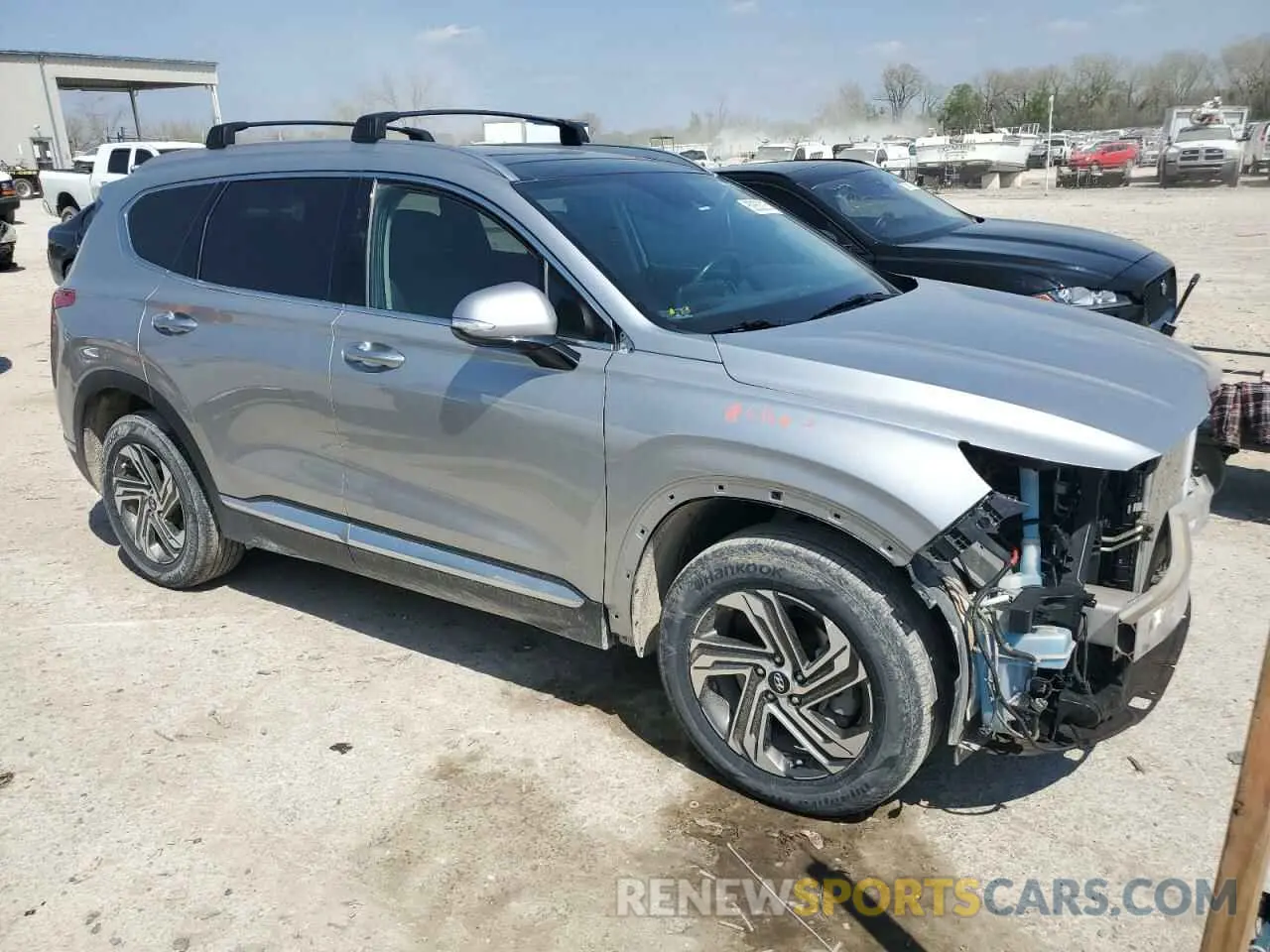 4 Photograph of a damaged car 5NMS34AJ8NH467401 HYUNDAI SANTA FE 2022