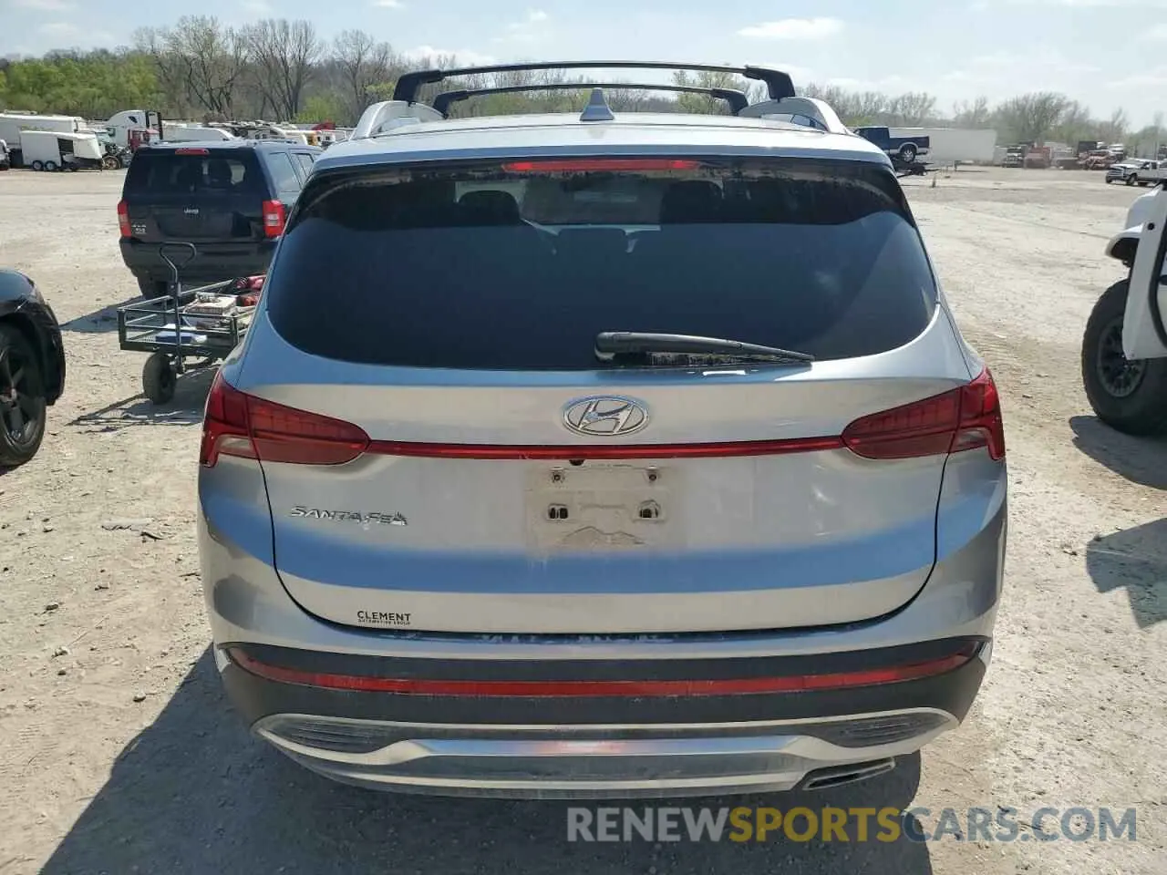 6 Photograph of a damaged car 5NMS34AJ8NH467401 HYUNDAI SANTA FE 2022