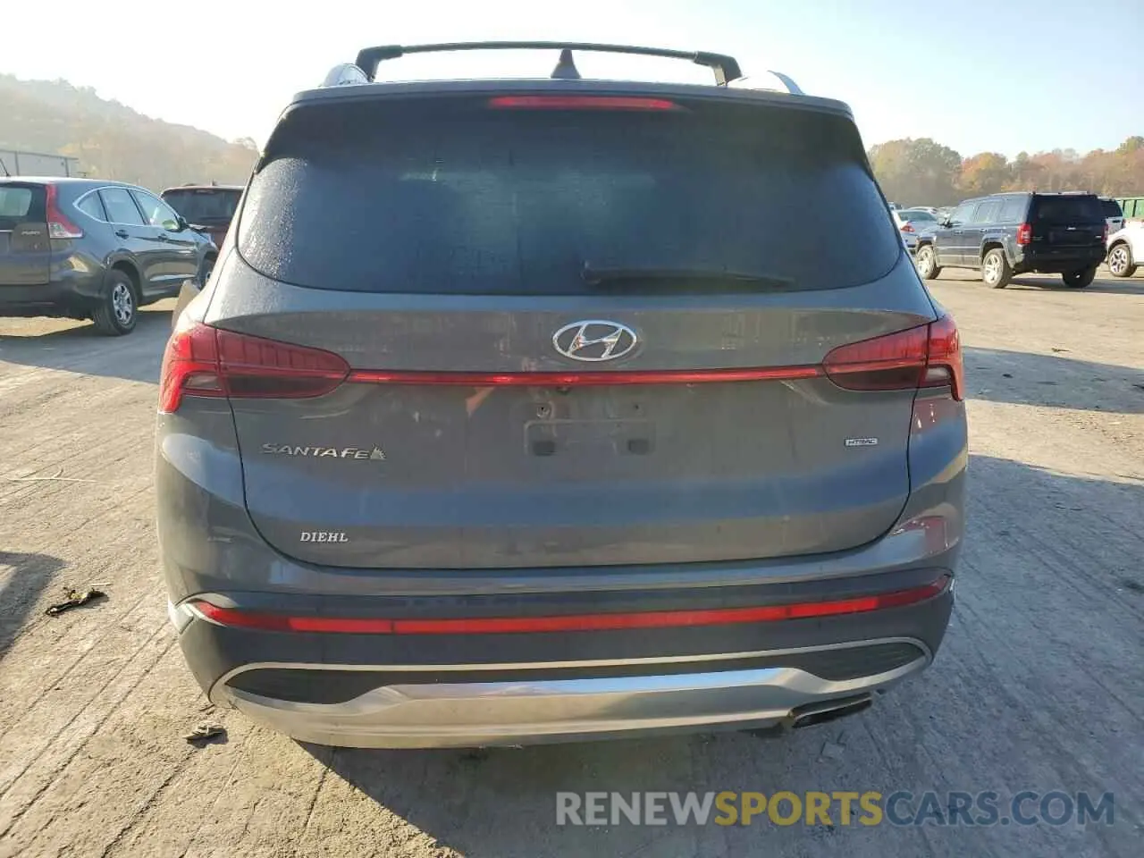 6 Photograph of a damaged car 5NMS3DAJ1NH380519 HYUNDAI SANTA FE 2022