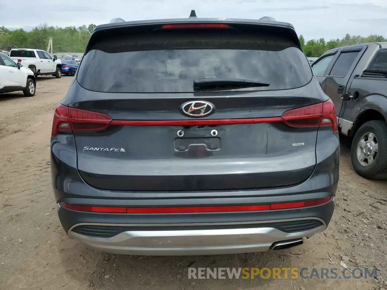6 Photograph of a damaged car 5NMS3DAJ2NH392386 HYUNDAI SANTA FE 2022
