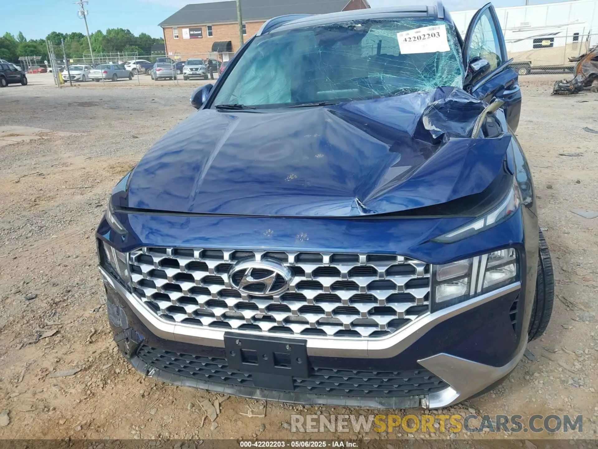 12 Photograph of a damaged car 5NMS3DAJ4NH380479 HYUNDAI SANTA FE 2022