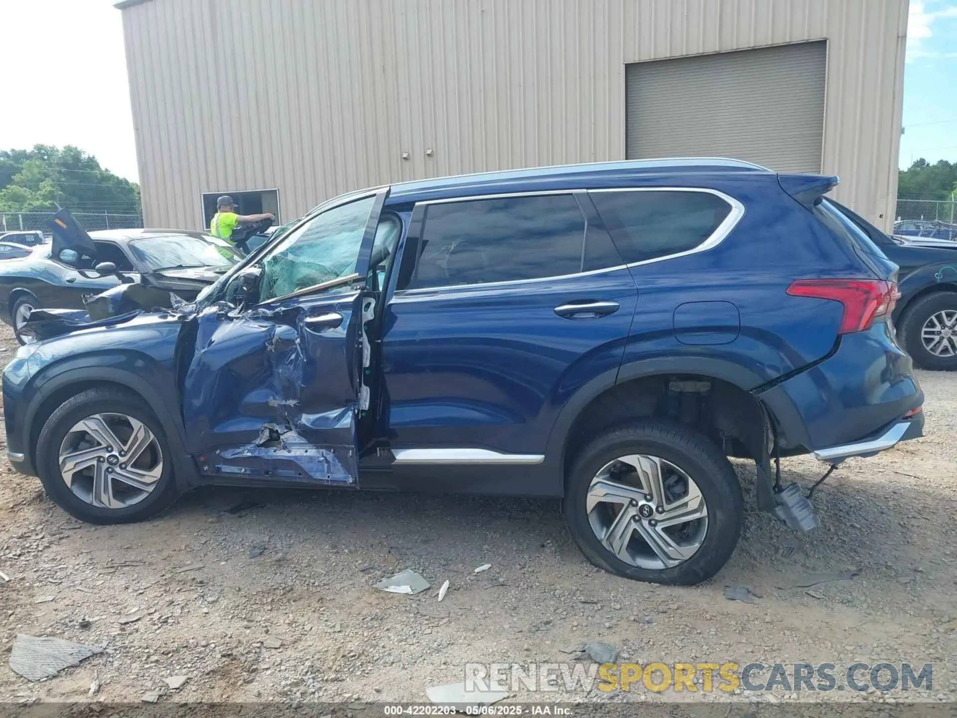 14 Photograph of a damaged car 5NMS3DAJ4NH380479 HYUNDAI SANTA FE 2022